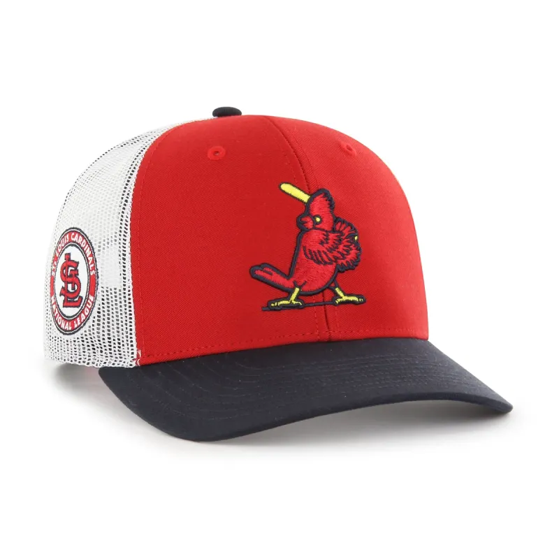 ST. LOUIS CARDINALS COOPERSTOWN SIDE NOTE '47 TRUCKER sold by 47