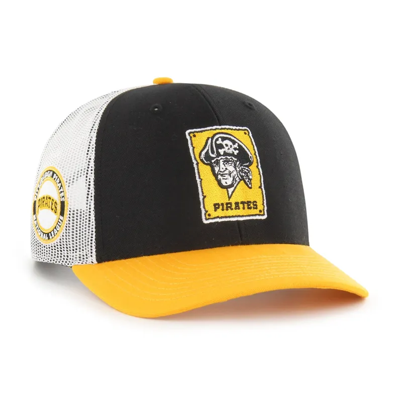 PITTSBURGH PIRATES COOPERSTOWN SIDE NOTE '47 TRUCKER sold by 47