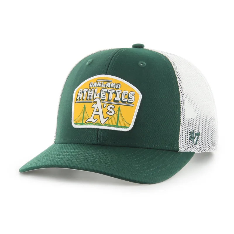 OAKLAND ATHLETICS REGION PATCH '47 TRUCKER sold by 47