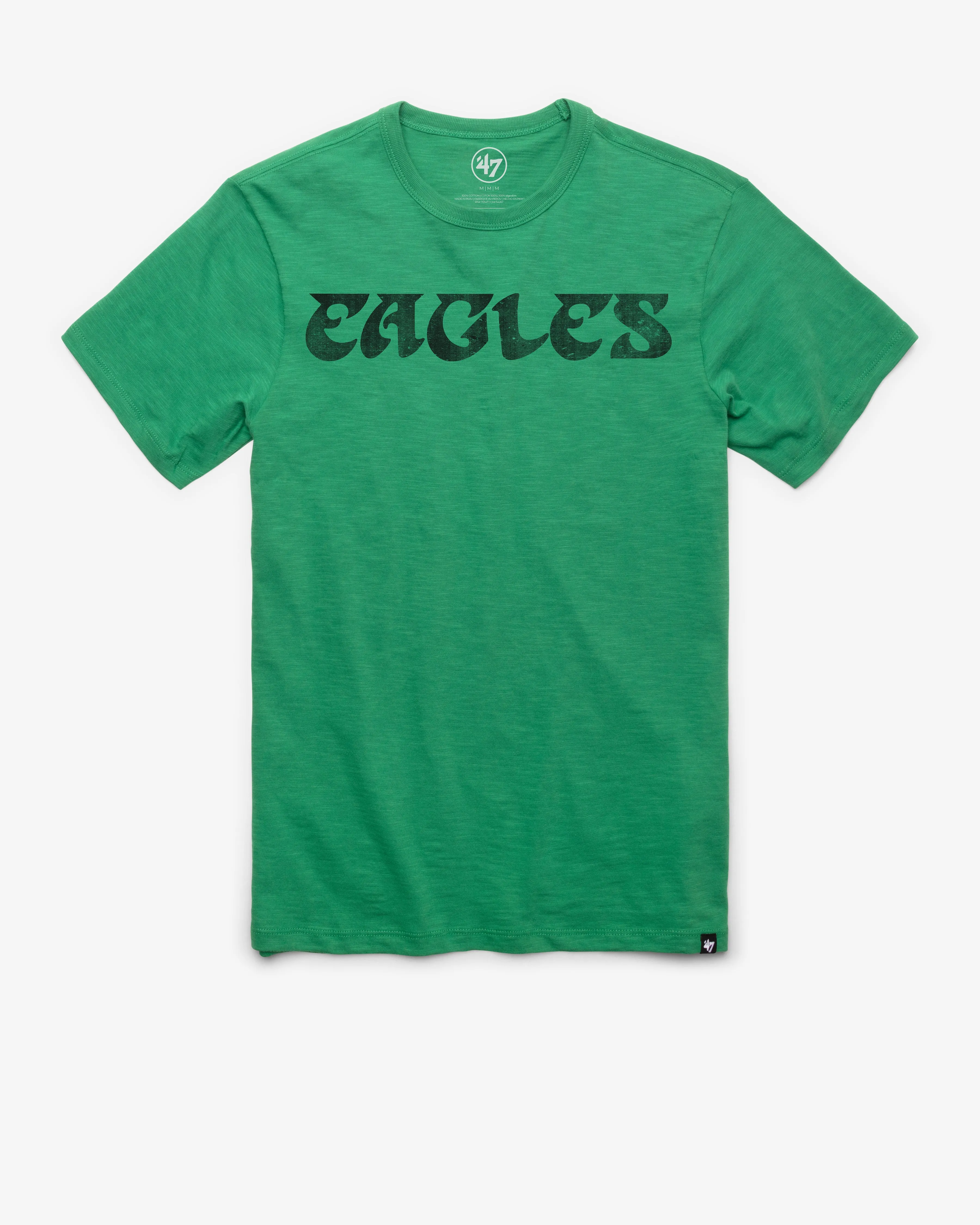 PHILADELPHIA EAGLES HISTORIC GRIT WORDMARK SCRUM TEE sold by 47