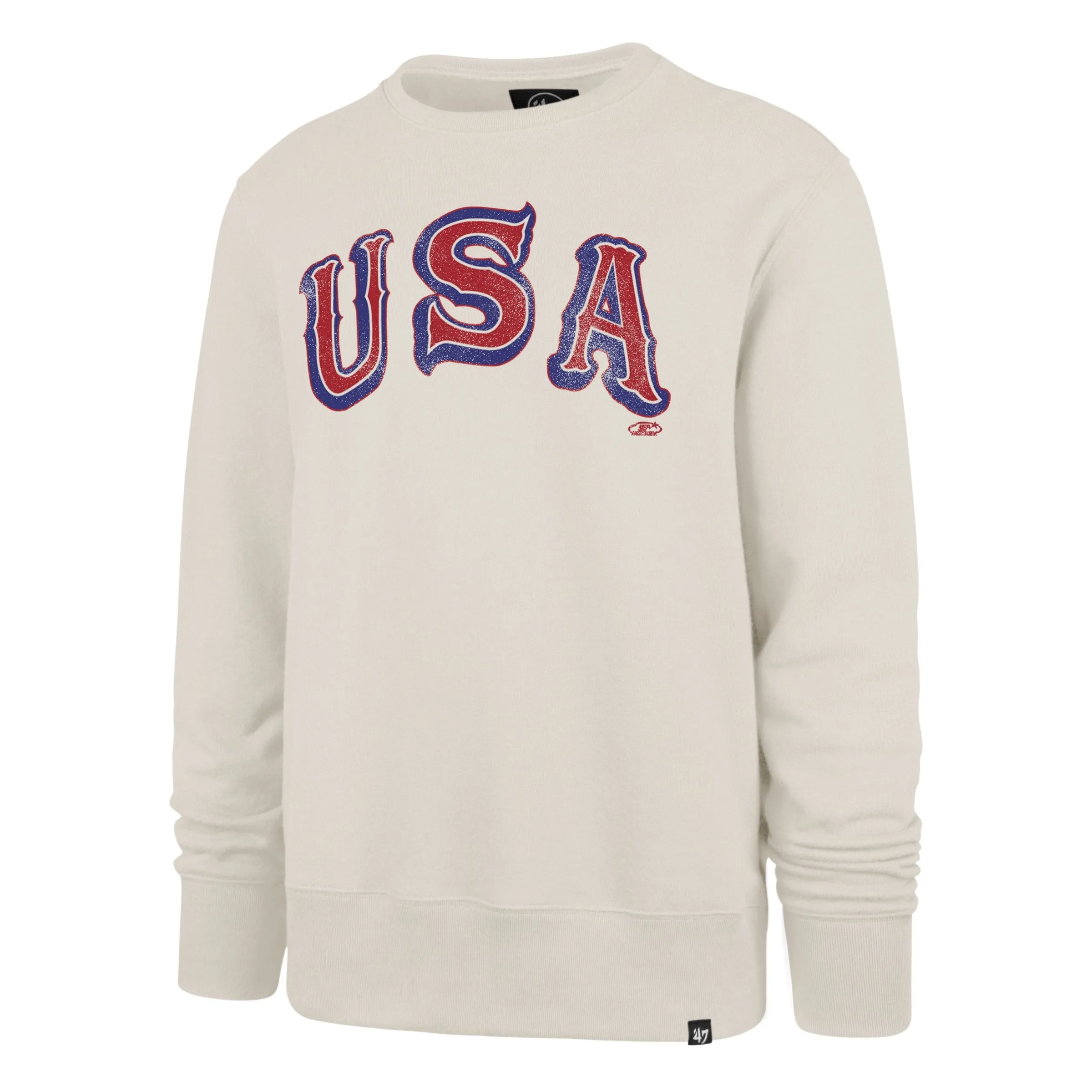 USA HOCKEY VINTAGE 1968 DISTRESSED IMPRINT '47 HEADLINE CREW sold by 47