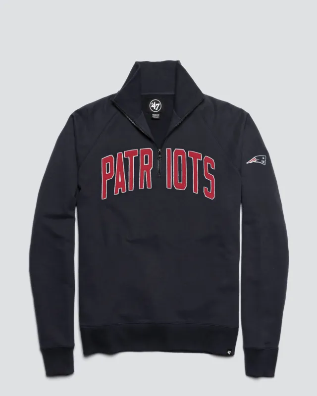 NEW ENGLAND PATRIOTS BANKS '47 HARRIS SCRIMMAGE 1/4 ZIP sold by 47