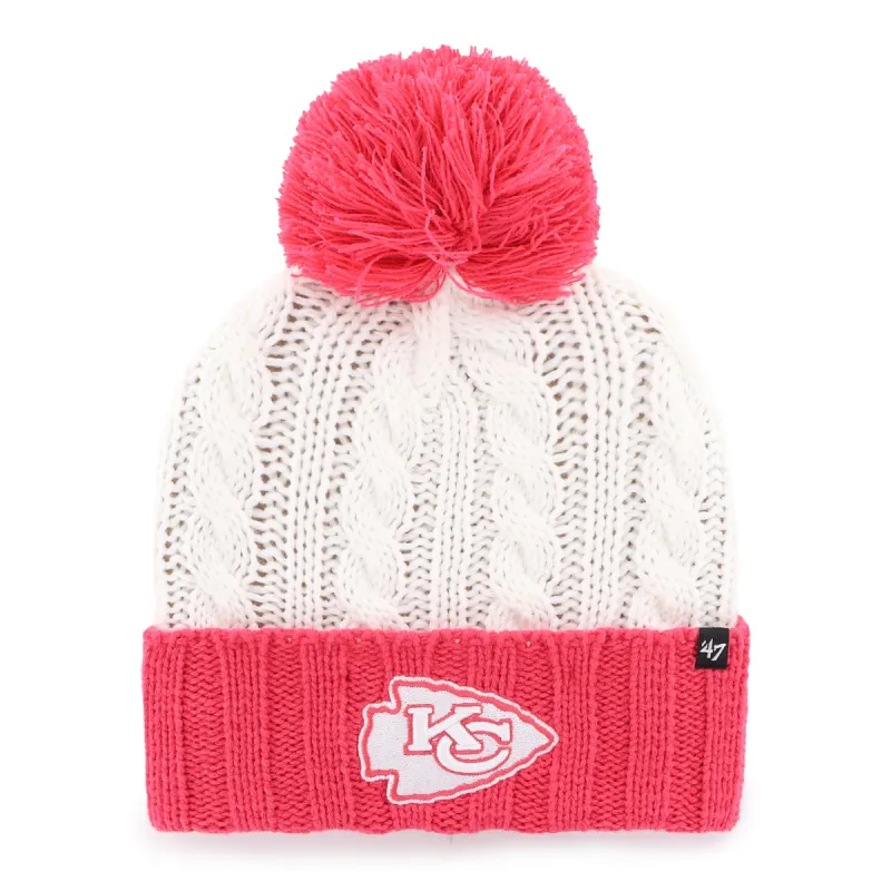 KANSAS CITY CHIEFS LUMINANCE '47 CUFF KNIT WOMENS sold by 47