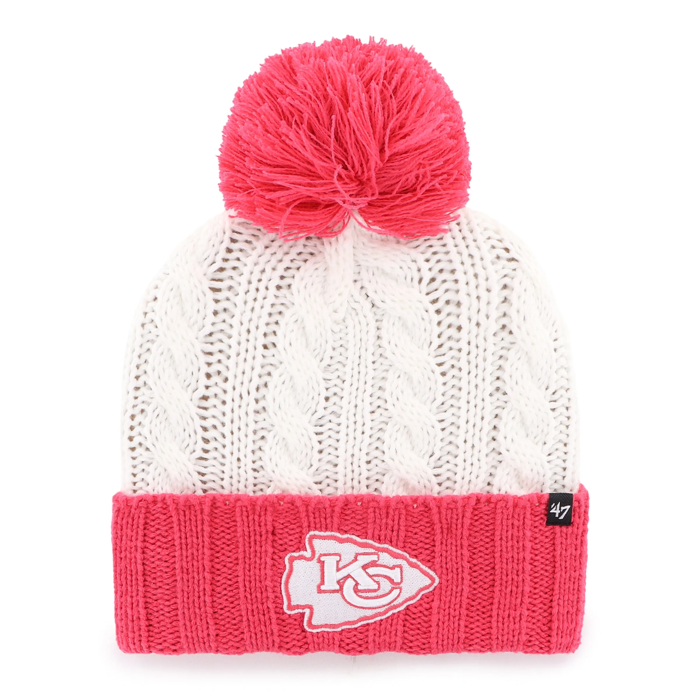 KANSAS CITY CHIEFS LUMINANCE '47 CUFF KNIT WOMENS sold by 47