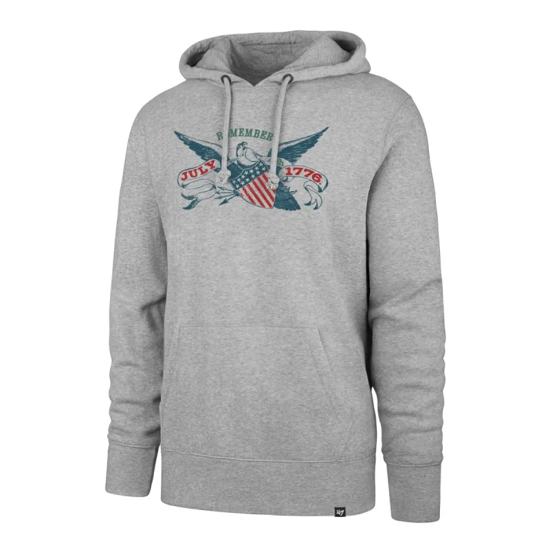 Americana 4TH OF JULY '47 HEADLINE PULLOVER HOOD sold by 47