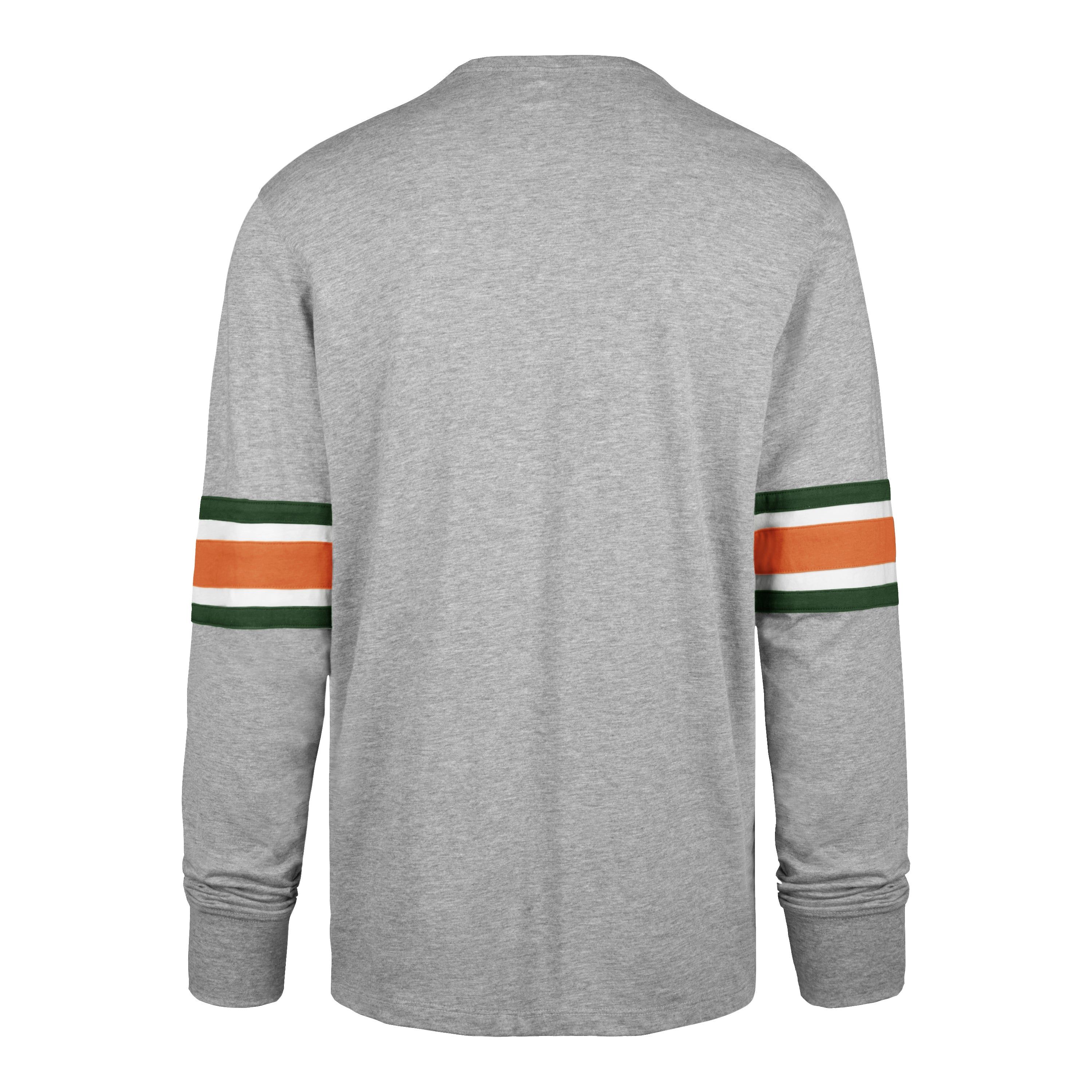 MIAMI HURRICANES COVER TWO '47 BREX LONG SLEEVE TEE sold by 47 product image thumbnail 2