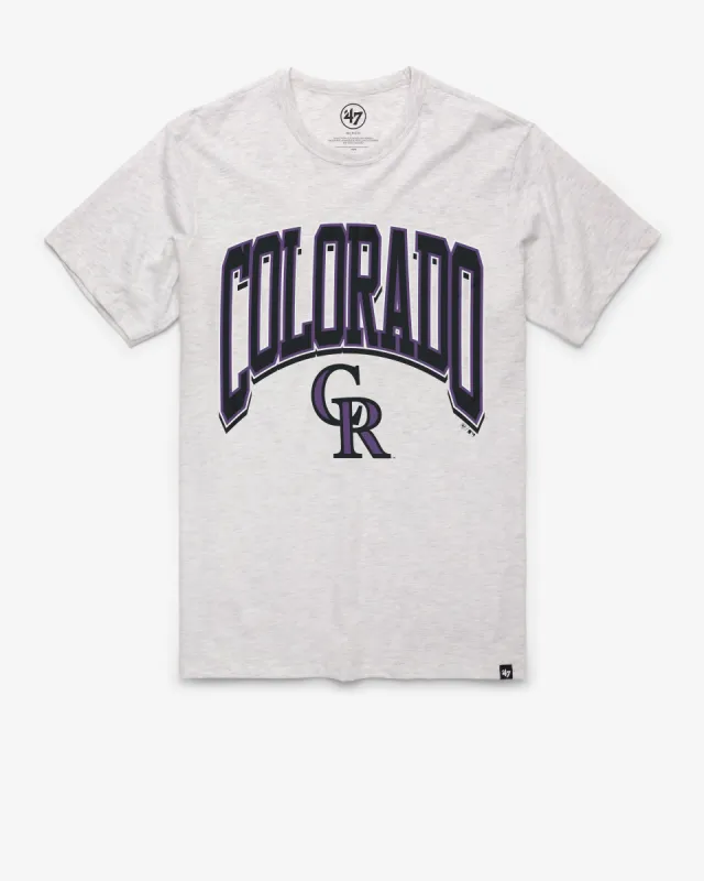 COLORADO ROCKIES COOPERSTOWN WALK TALL '47 FRANKLIN TEE sold by 47