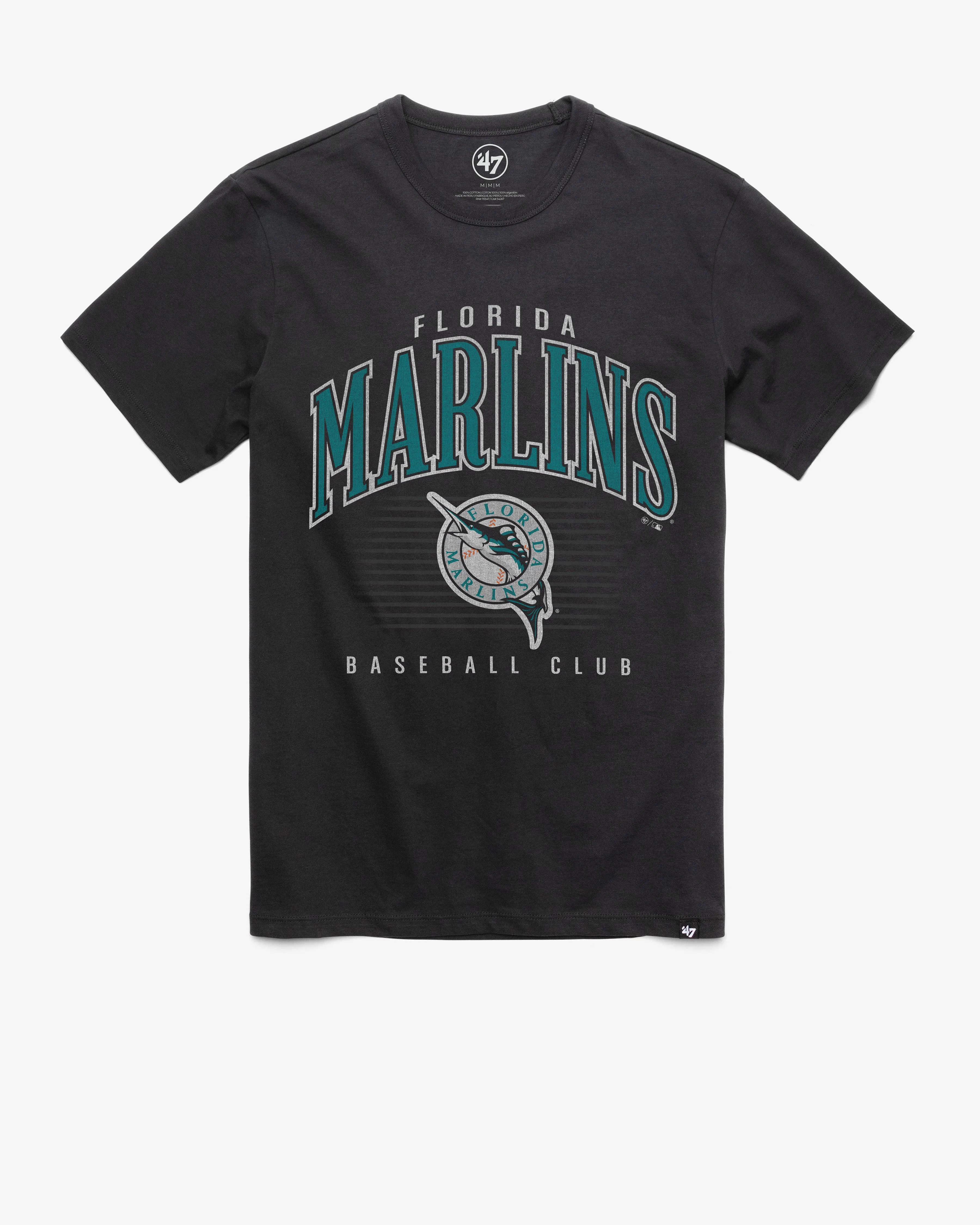MIAMI MARLINS COOPERSTOWN DOUBLE HEADER '47 FRANKLIN TEE sold by 47