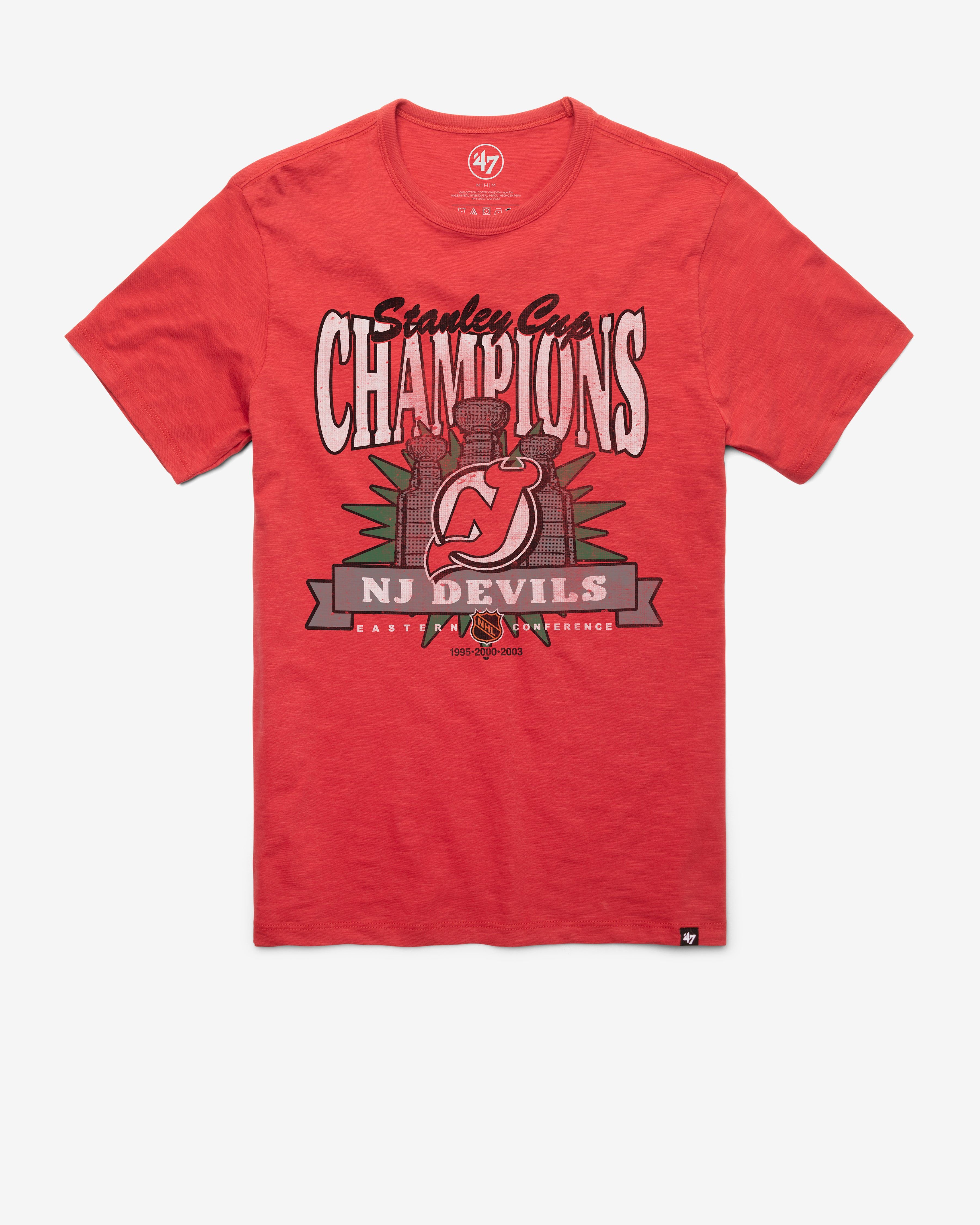 NEW JERSEY DEVILS VINTAGE STANLEY CUP '47 SCRUM TEE sold by 47