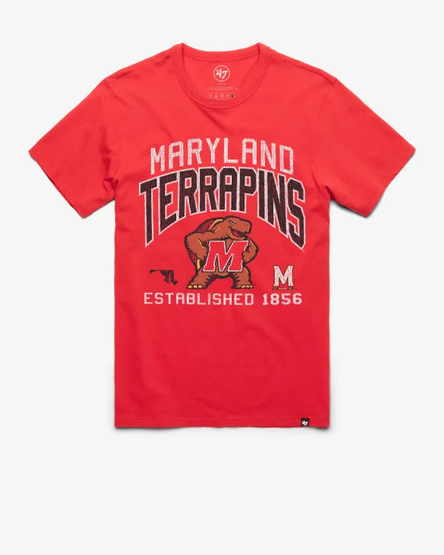 MARYLAND TERRAPINS TURNED UP '47 FRANKLIN TEE sold by 47