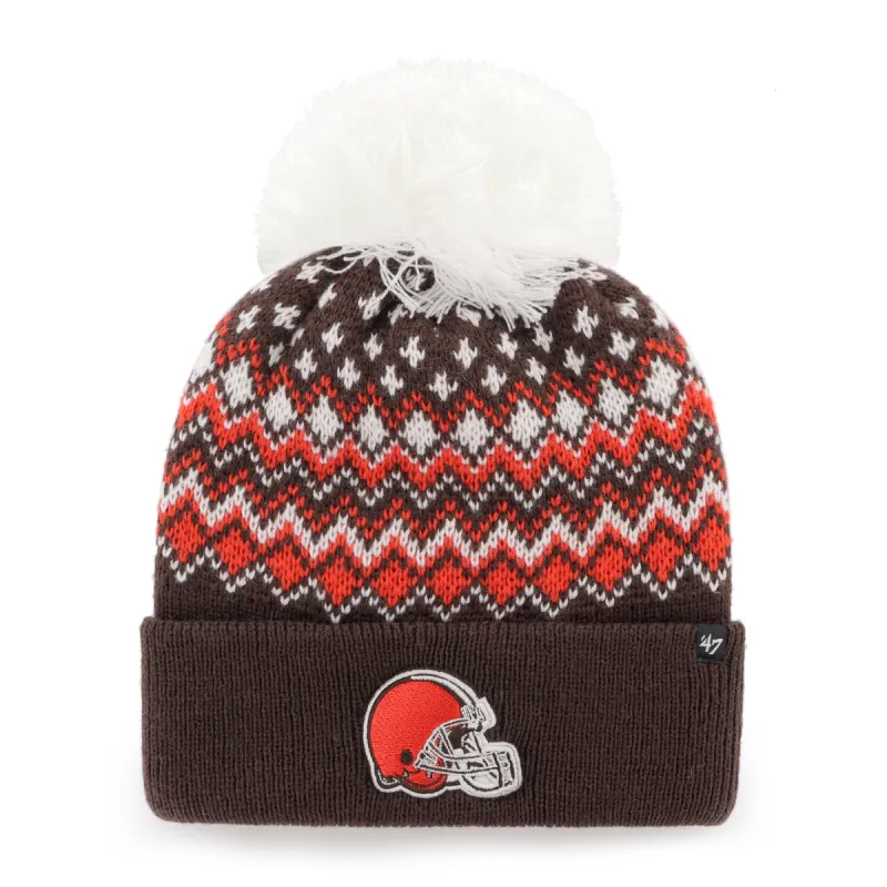 CLEVELAND BROWNS ELSA '47 CUFF KNIT WOMENS sold by 47