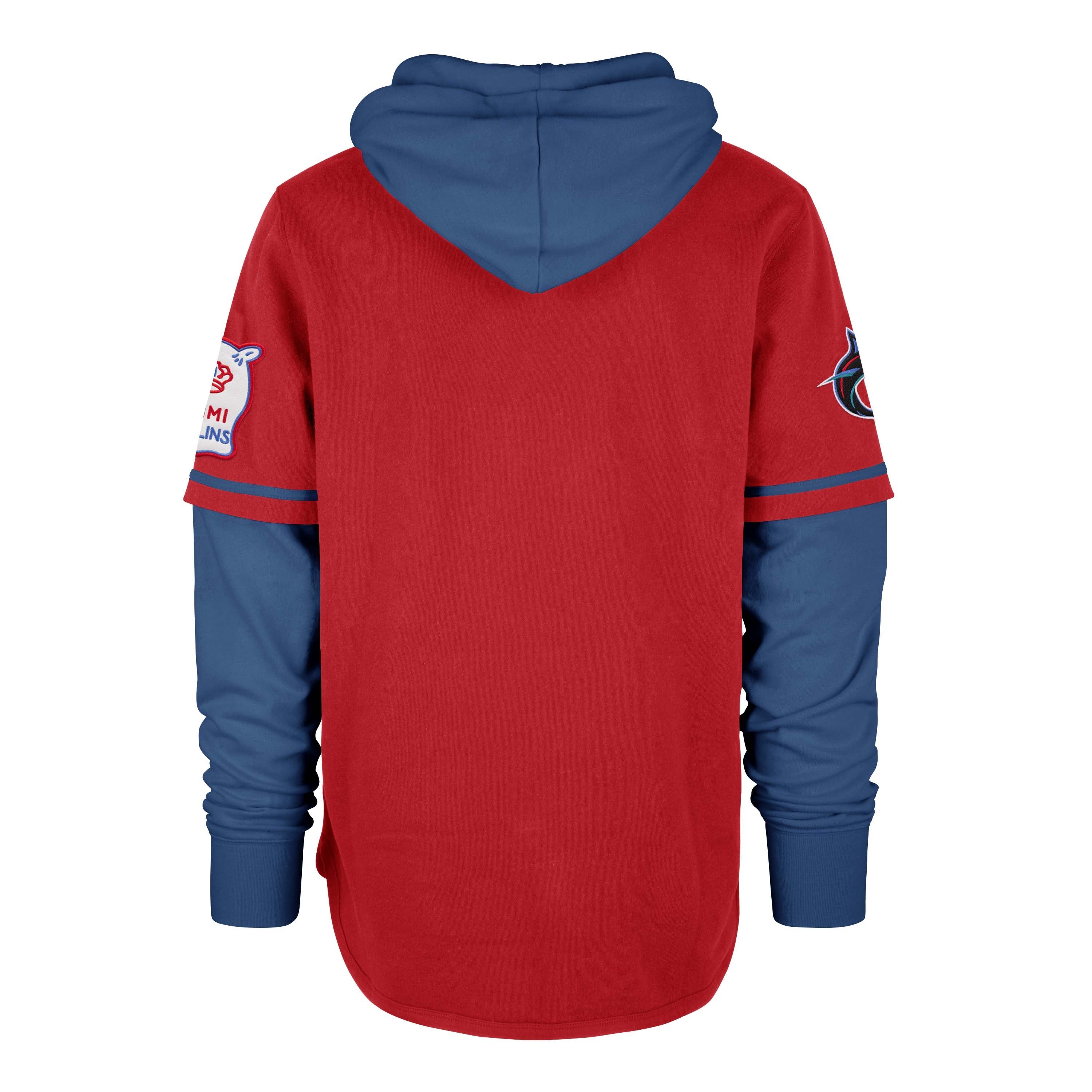 MIAMI MARLINS CITY CONNECT CC TRIFECTA '47 SHORTSTOP PULLOVER sold by 47 product image thumbnail 2