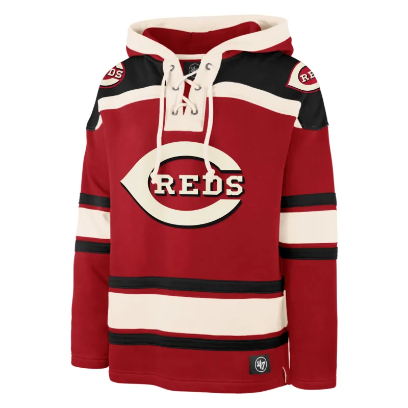 CINCINNATI REDS '47 SUPERIOR LACER PULLOVER HOOD sold by 47