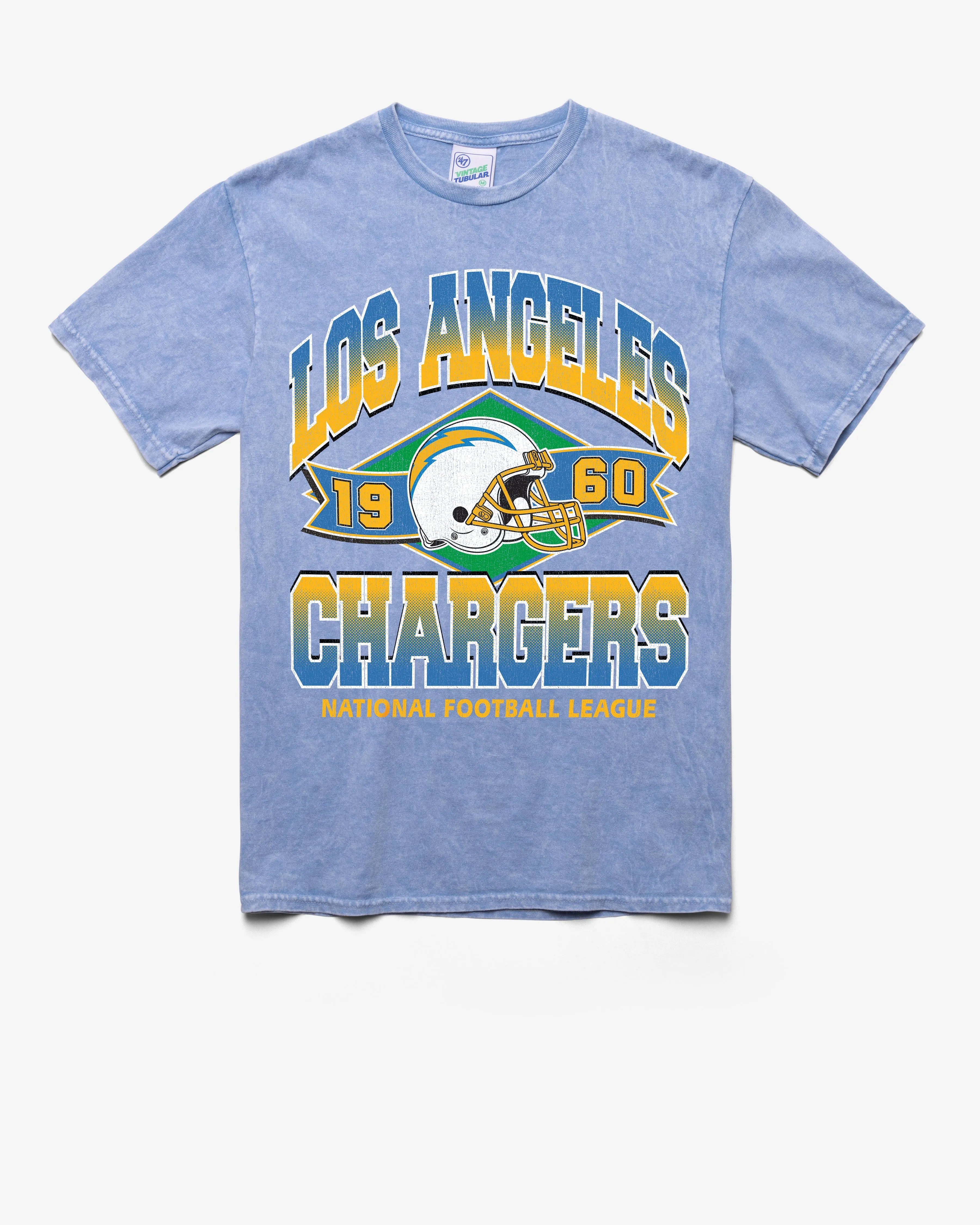 LOS ANGELES CHARGERS HISTORIC LOCKER '47 VINTAGE TUBULAR TEE sold by 47