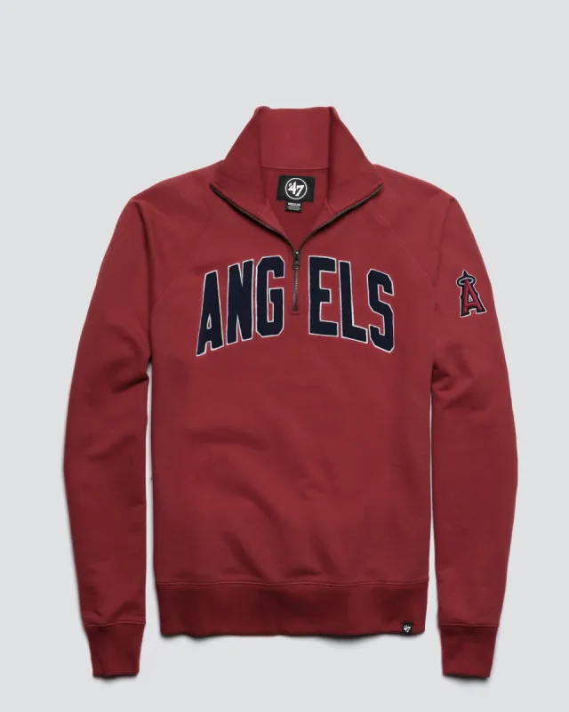 LOS ANGELES ANGELS BANKS '47 HARRIS SCRIMMAGE 1/4 ZIP sold by 47