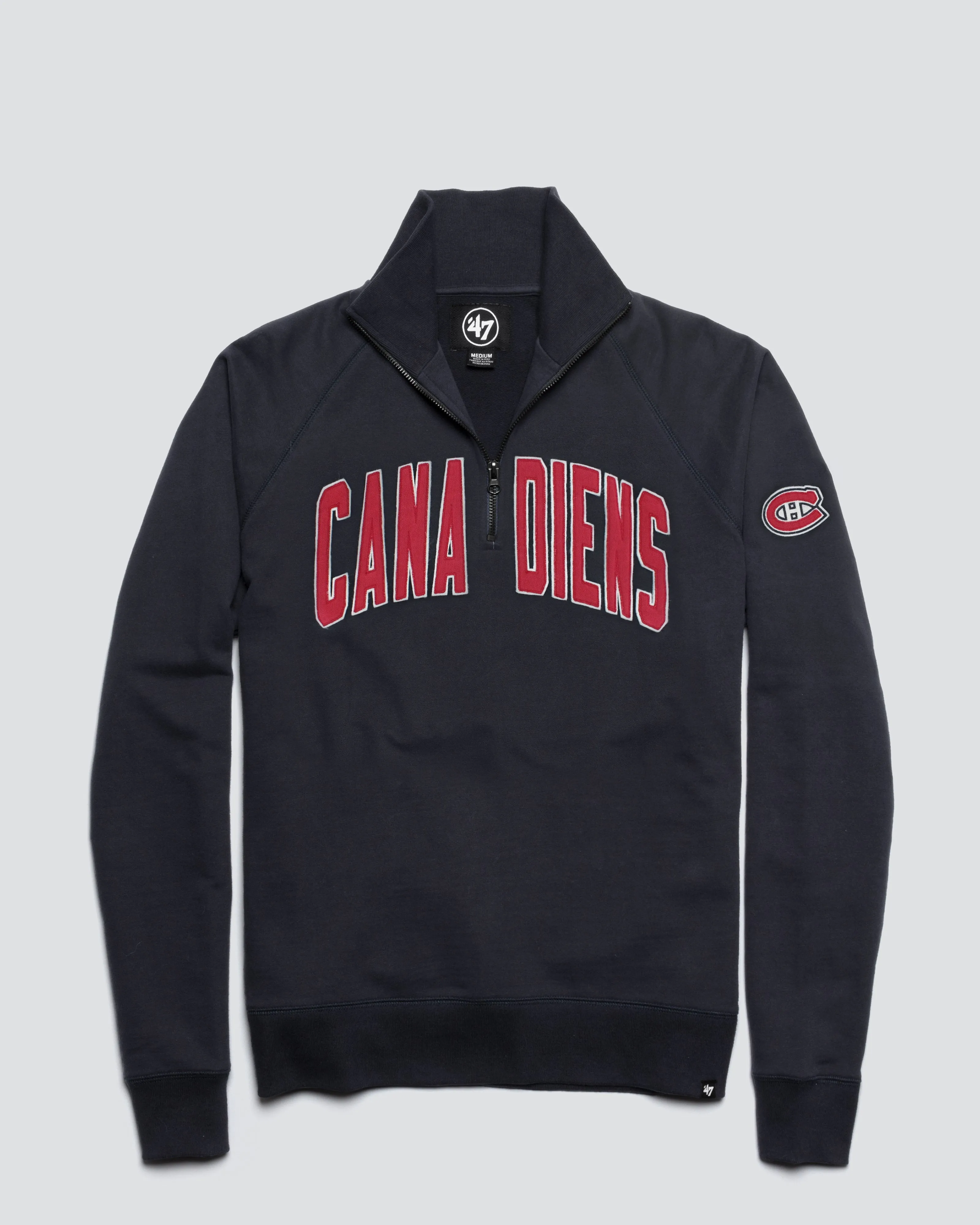 MONTREAL CANADIENS BANKS '47 HARRIS SCRIMMAGE 1/4 ZIP sold by 47