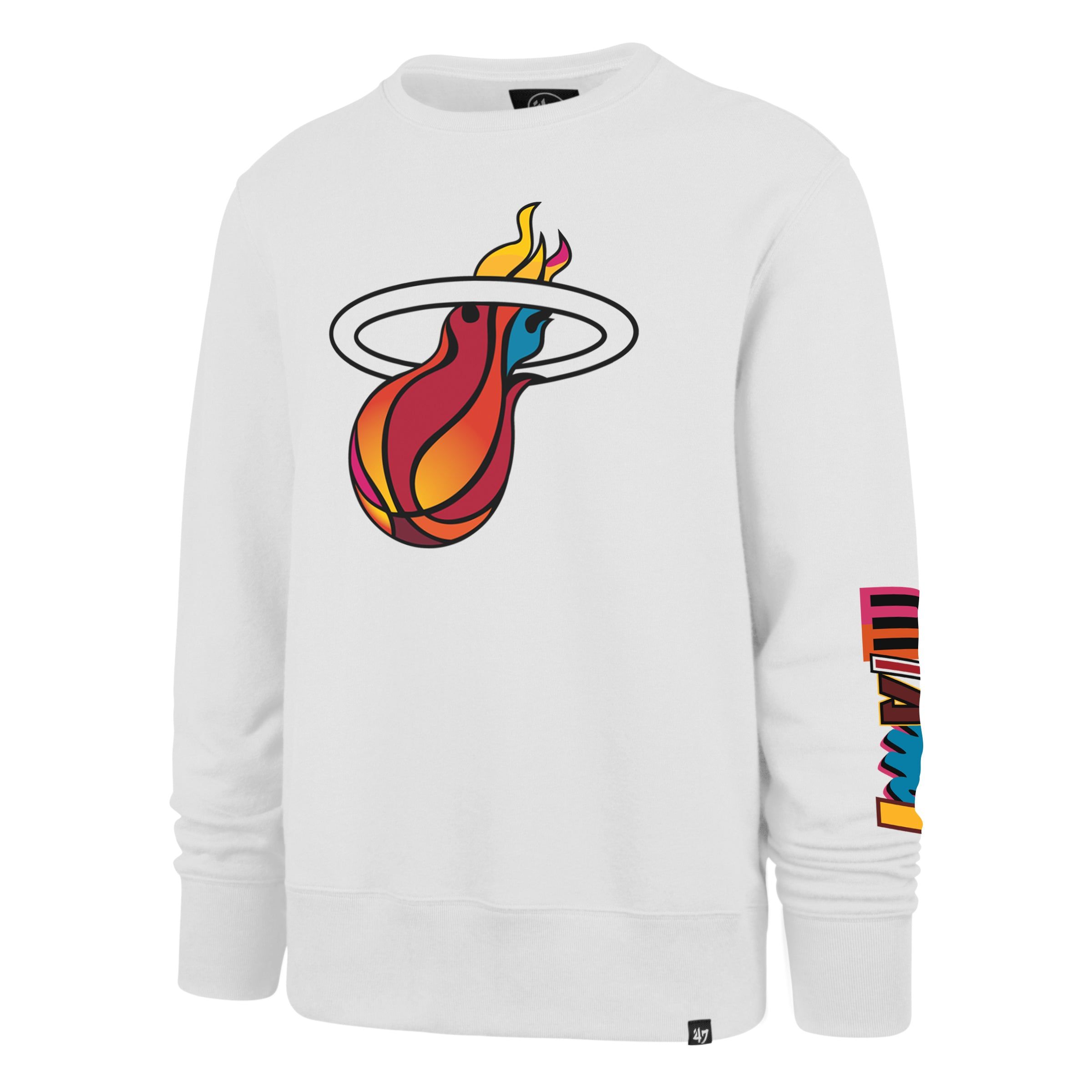 MIAMI HEAT 23 CITY EDITION TWO PEAT '47 HEADLINE CREW sold by 47