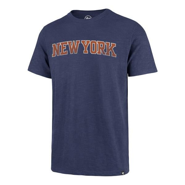 NEW YORK KNICKS GRIT WORDMARK '47 SCRUM TEE sold by 47