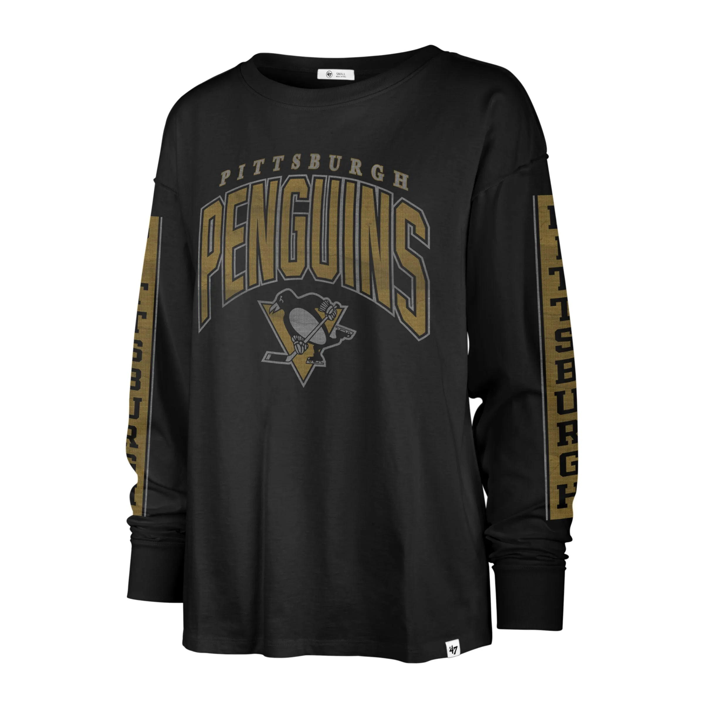PITTSBURGH PENGUINS TOMCAT '47 SOA LONG SLEEVE TEE WOMENS sold by 47