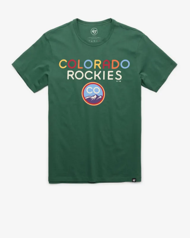 COLORADO ROCKIES CITY CONNECT PREGAME '47 FRANKLIN TEE sold by 47