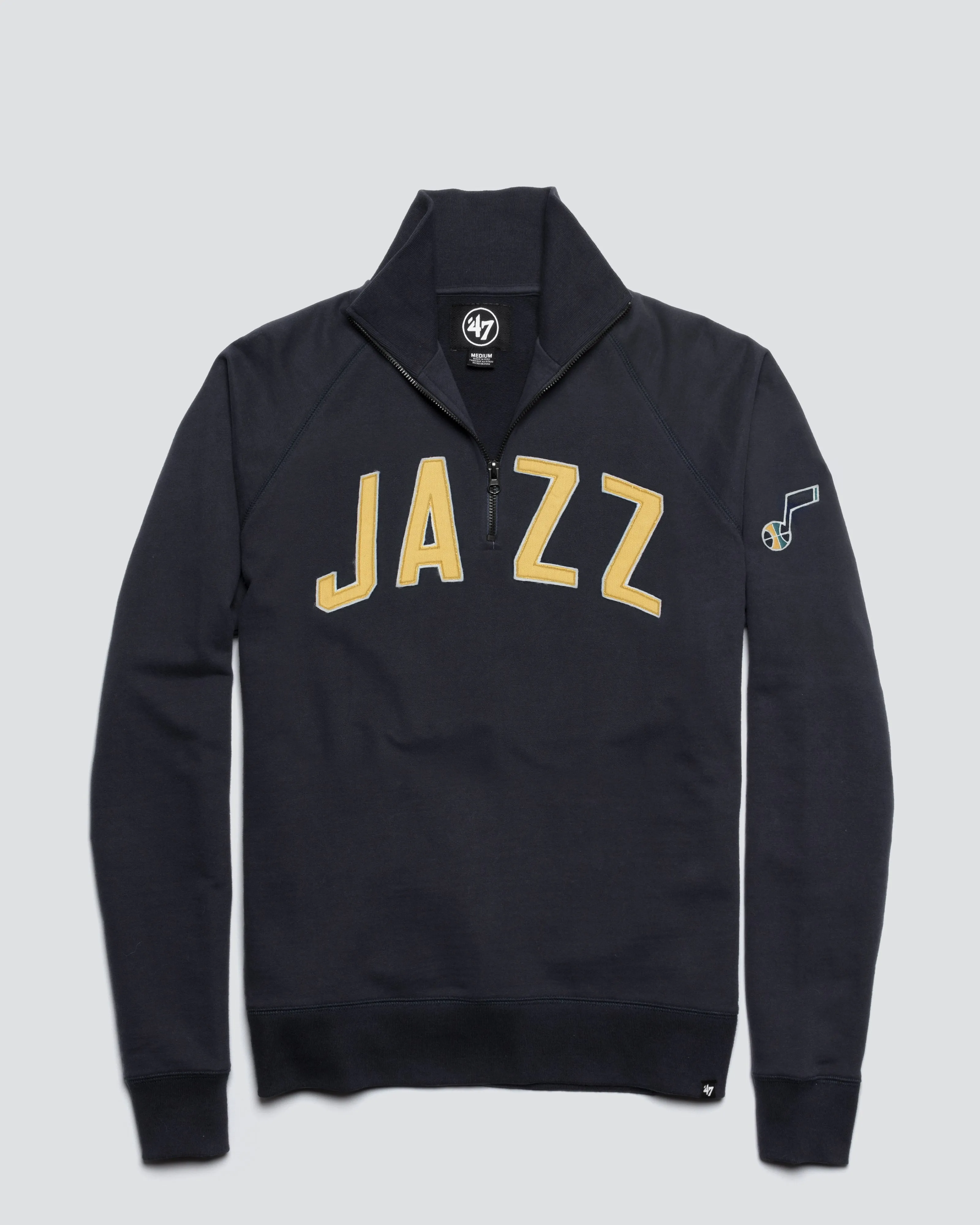 UTAH JAZZ BANKS '47 HARRIS SCRIMMAGE 1/4 ZIP sold by 47