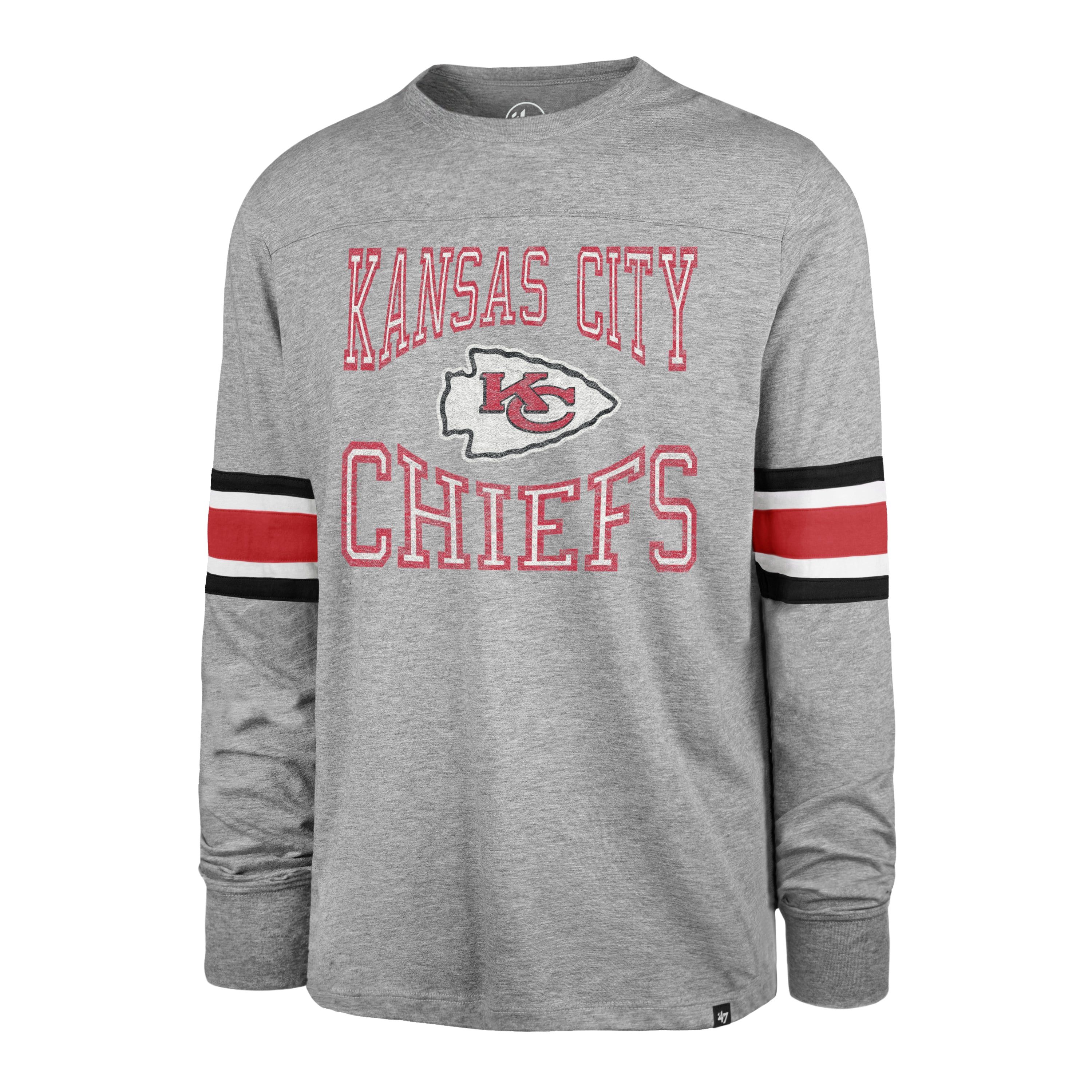 KANSAS CITY CHIEFS COVER TWO '47 BREX LONG SLEEVE TEE sold by 47