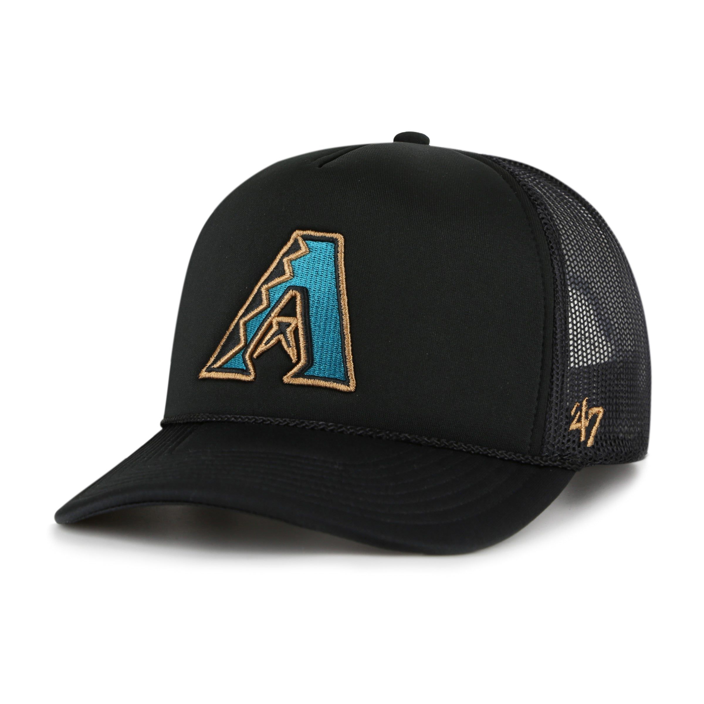 ARIZONA DIAMONDBACKS COOPERSTOWN REWIND FOAM FRONT MESH '47 TRUCKER sold by 47