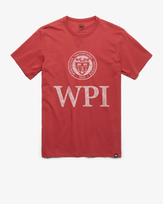 WPI-WORCESTER POLY TECH RETROGRADE '47 FRANKLIN TEE made by 47