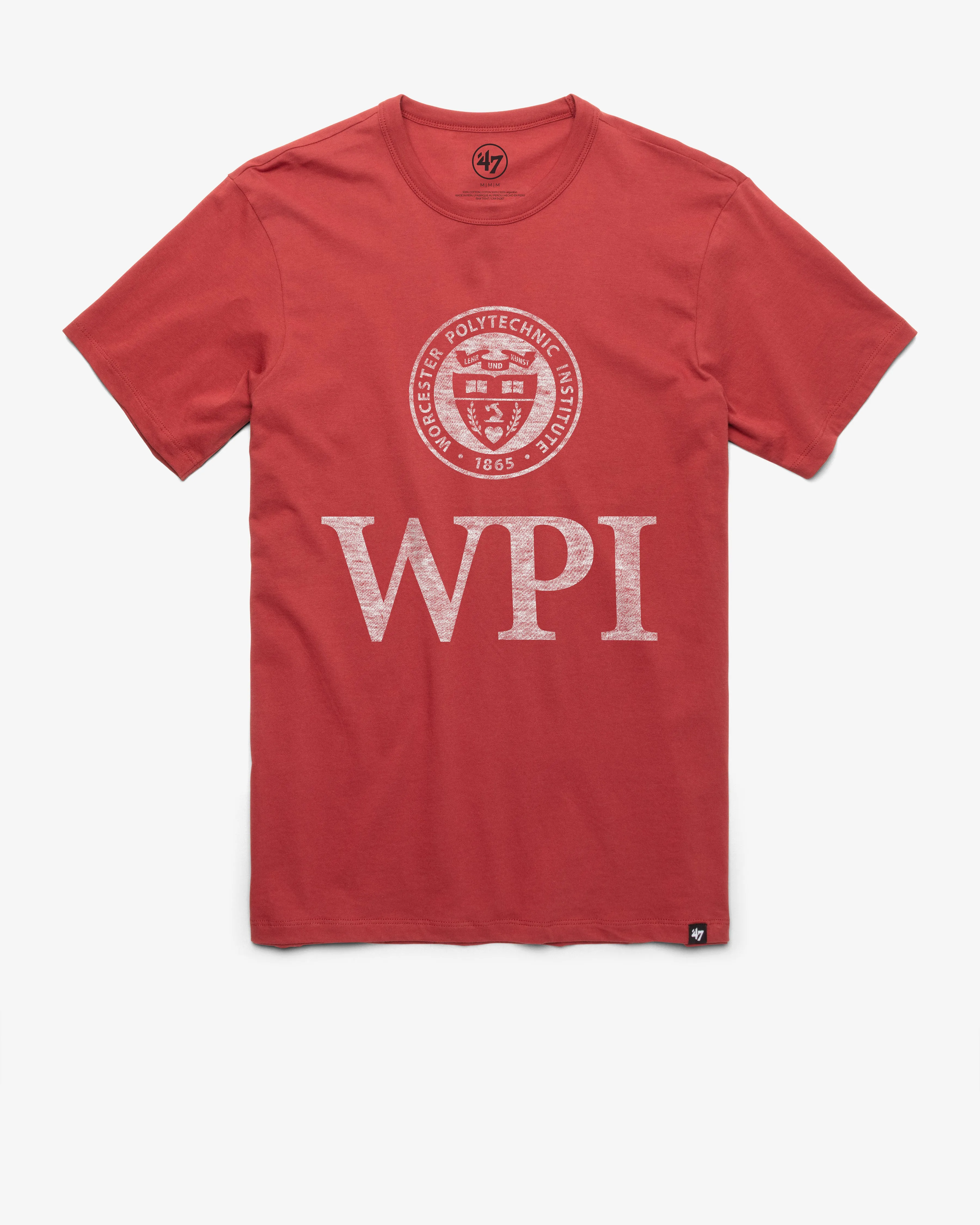 WPI-WORCESTER POLY TECH RETROGRADE '47 FRANKLIN TEE sold by 47