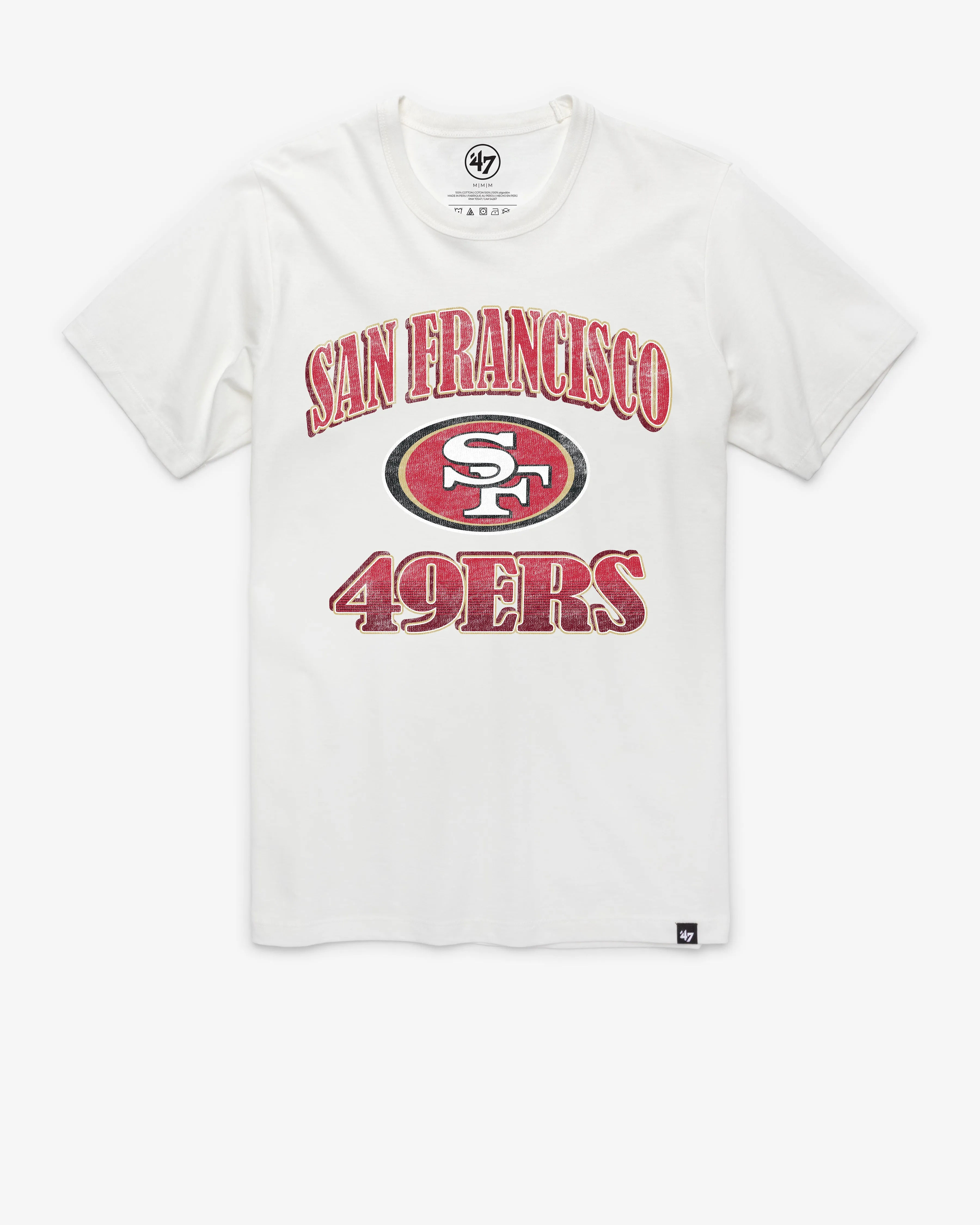 SAN FRANCISCO 49ERS OVERRUN '47 FRANKLIN TEE sold by 47