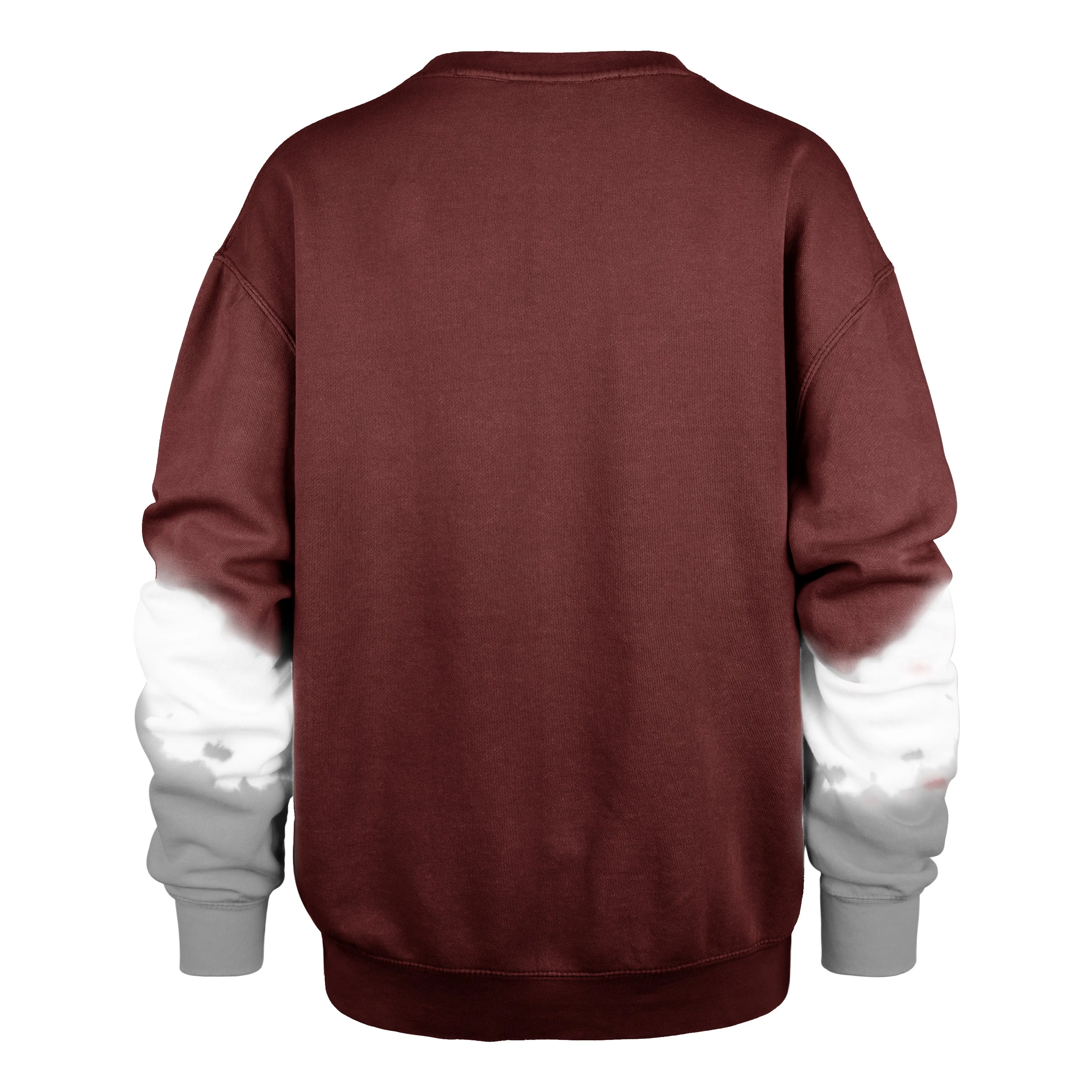 ARKANSAS RAZORBACKS VINTAGE SLEEVE DYE '47 BOYFRIEND CREW WOMENS sold by 47 product image thumbnail 2