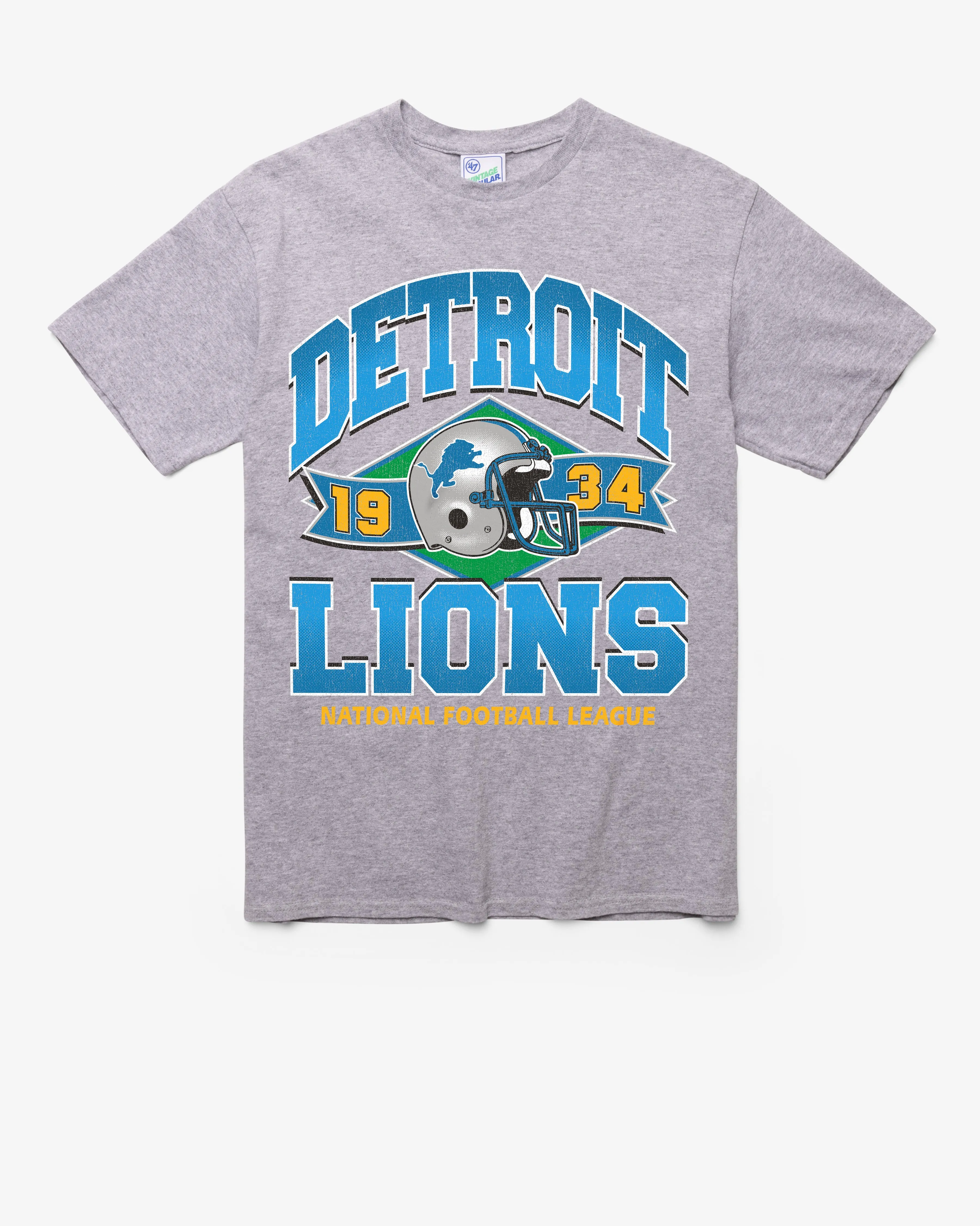 DETROIT LIONS HISTORIC LOCKER '47 VINTAGE TUBULAR TEE sold by 47