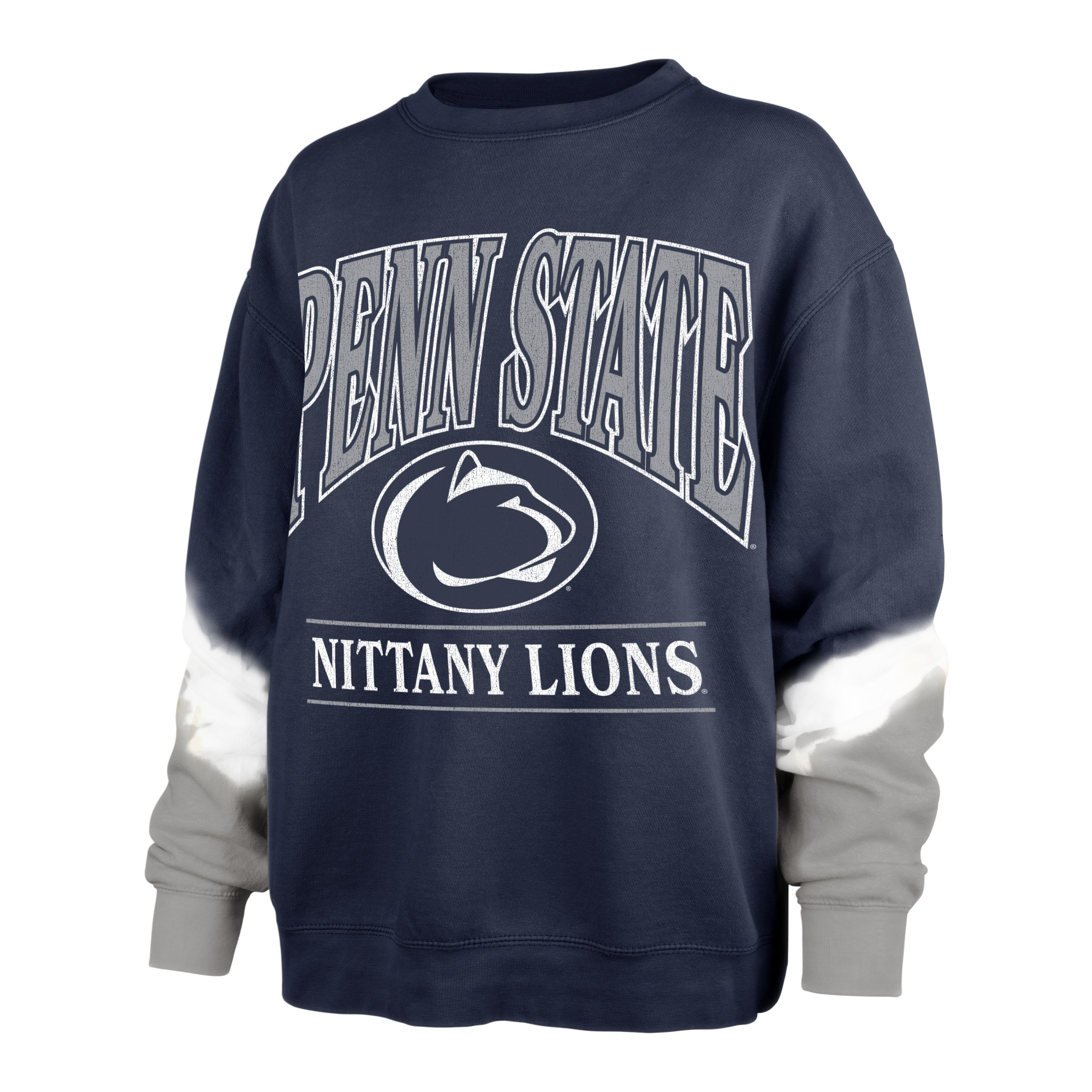 PENN STATE NITTANY LIONS SLEEVE DYE '47 BOYFRIEND CREW WOMENS sold by 47