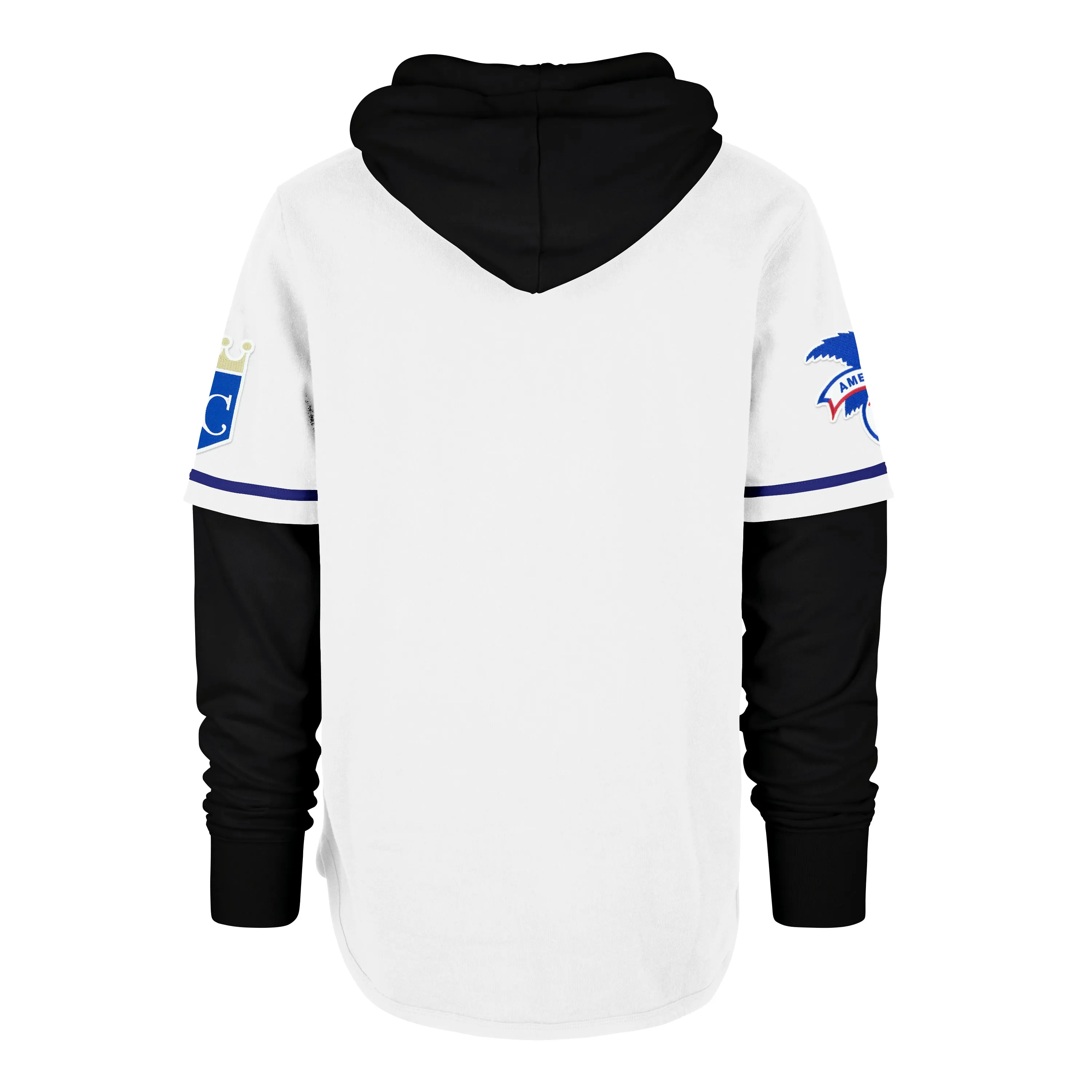 KANSAS CITY ROYALS COOPERSTOWN TRIFECTA '47 SHORTSTOP HOOD PULLOVER sold by 47 product image thumbnail 2