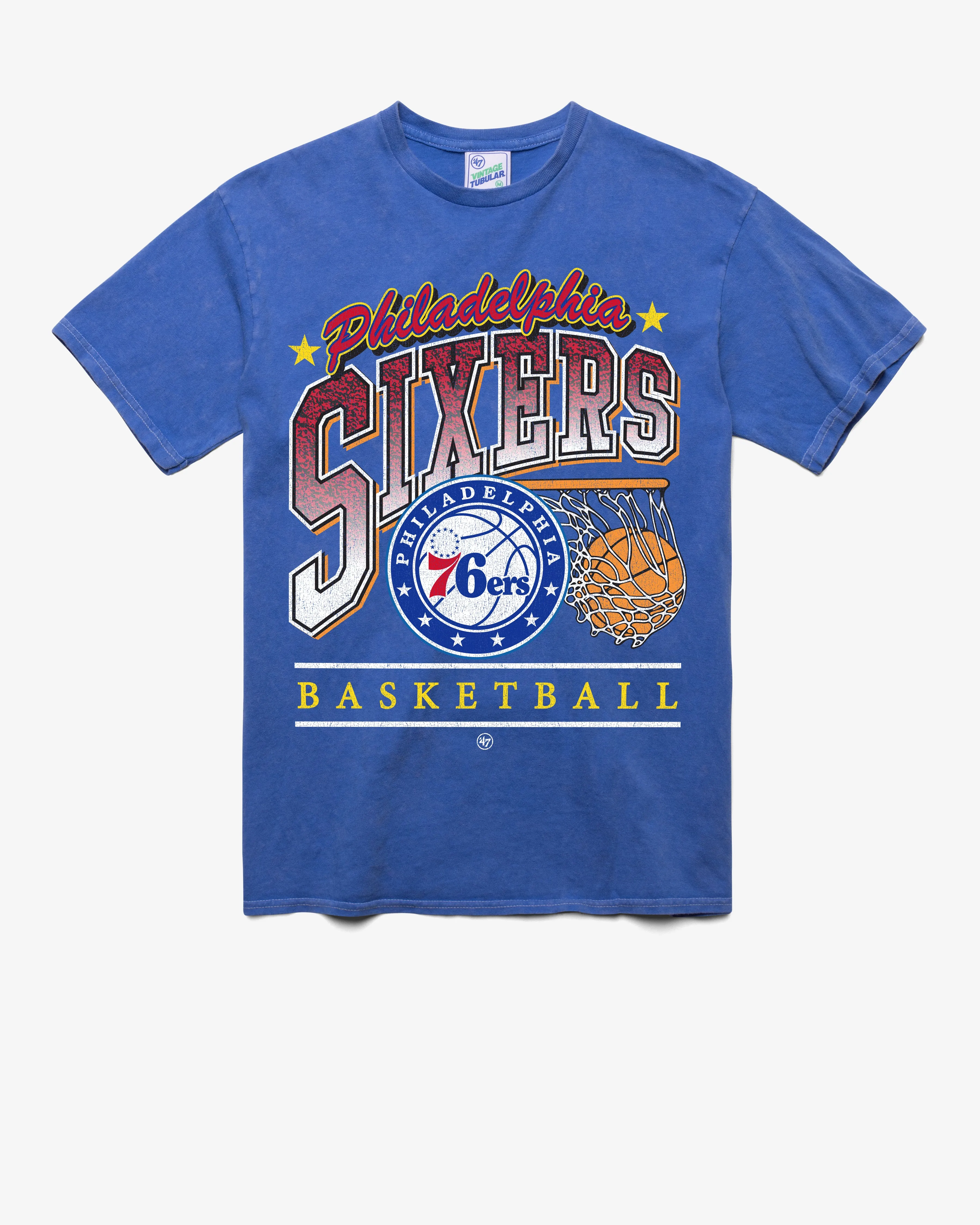 PHILADELPHIA 76ERS LOCKER '47 TUBULAR TEE sold by 47