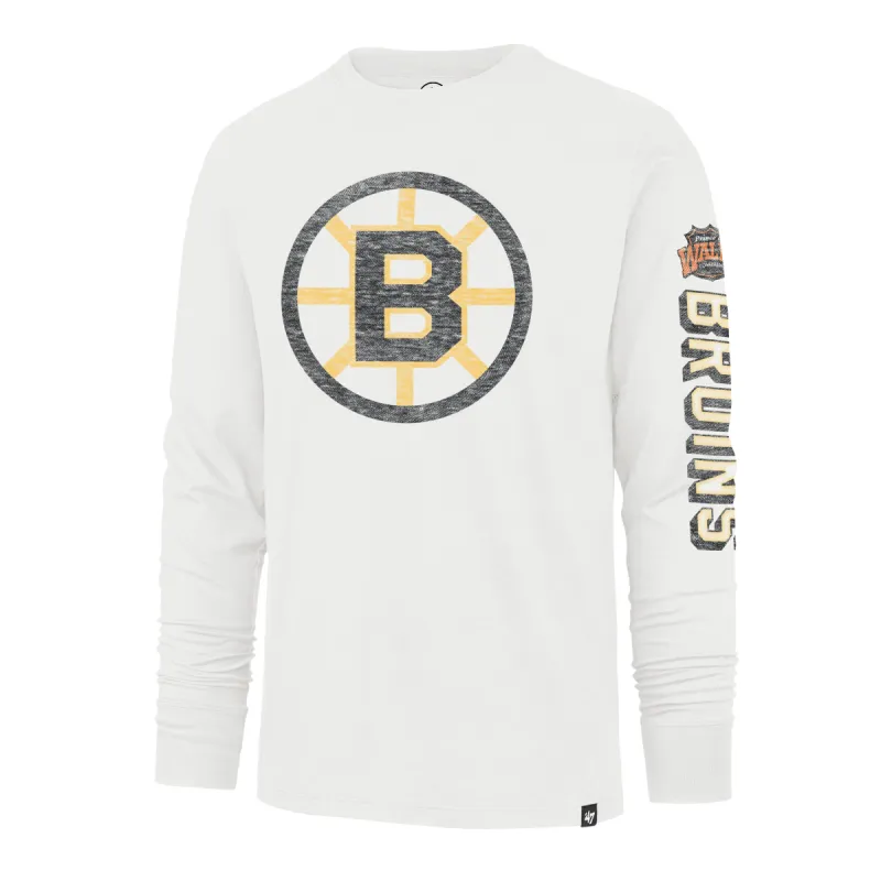 BOSTON BRUINS 100TH ANNIVERSARY LUNCH PAIL TWO PEAT '47 FRANKLIN LONG SLEEVE sold by 47
