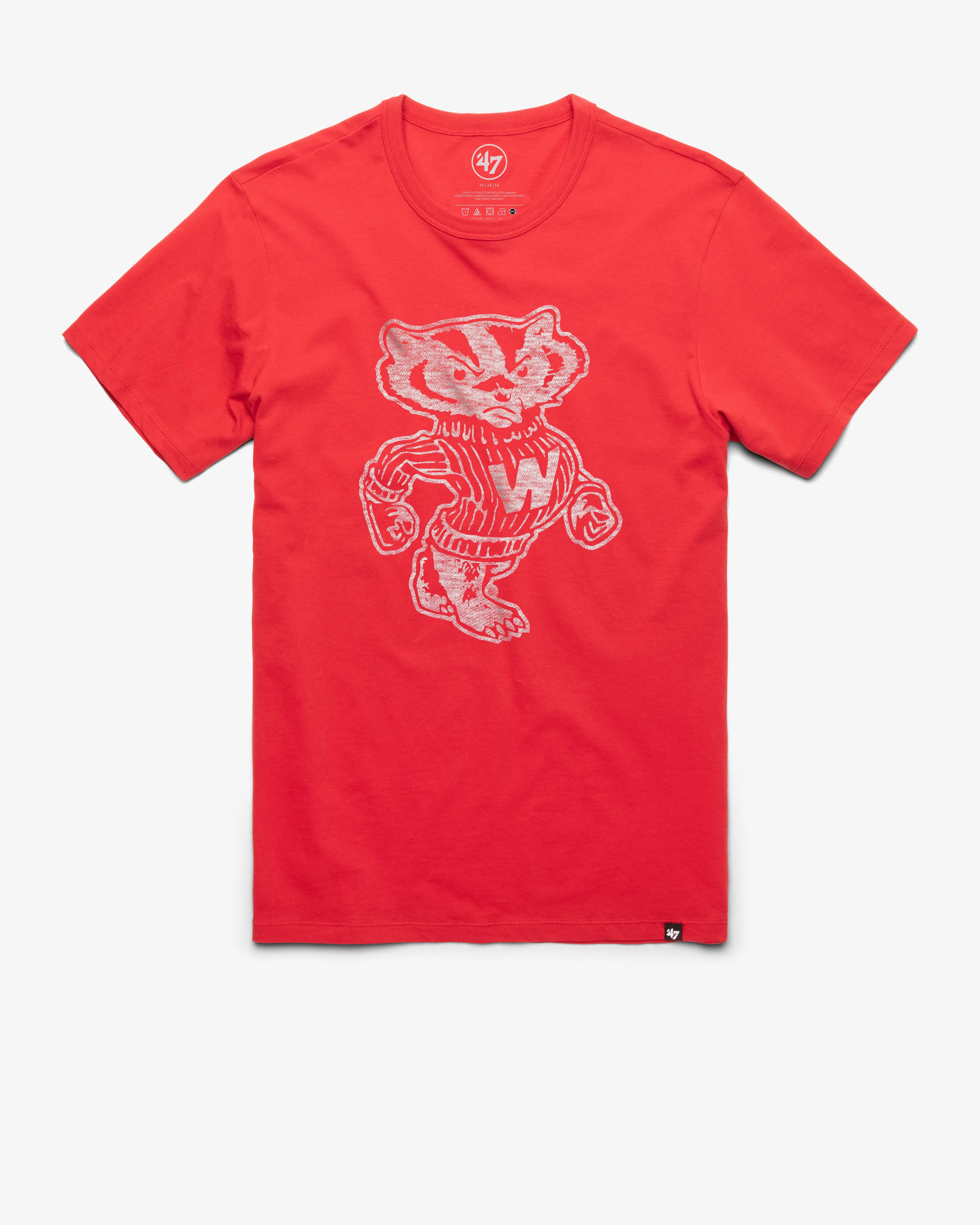 WISCONSIN BADGERS VINTAGE PREMIER '47 FRANKLIN TEE sold by 47