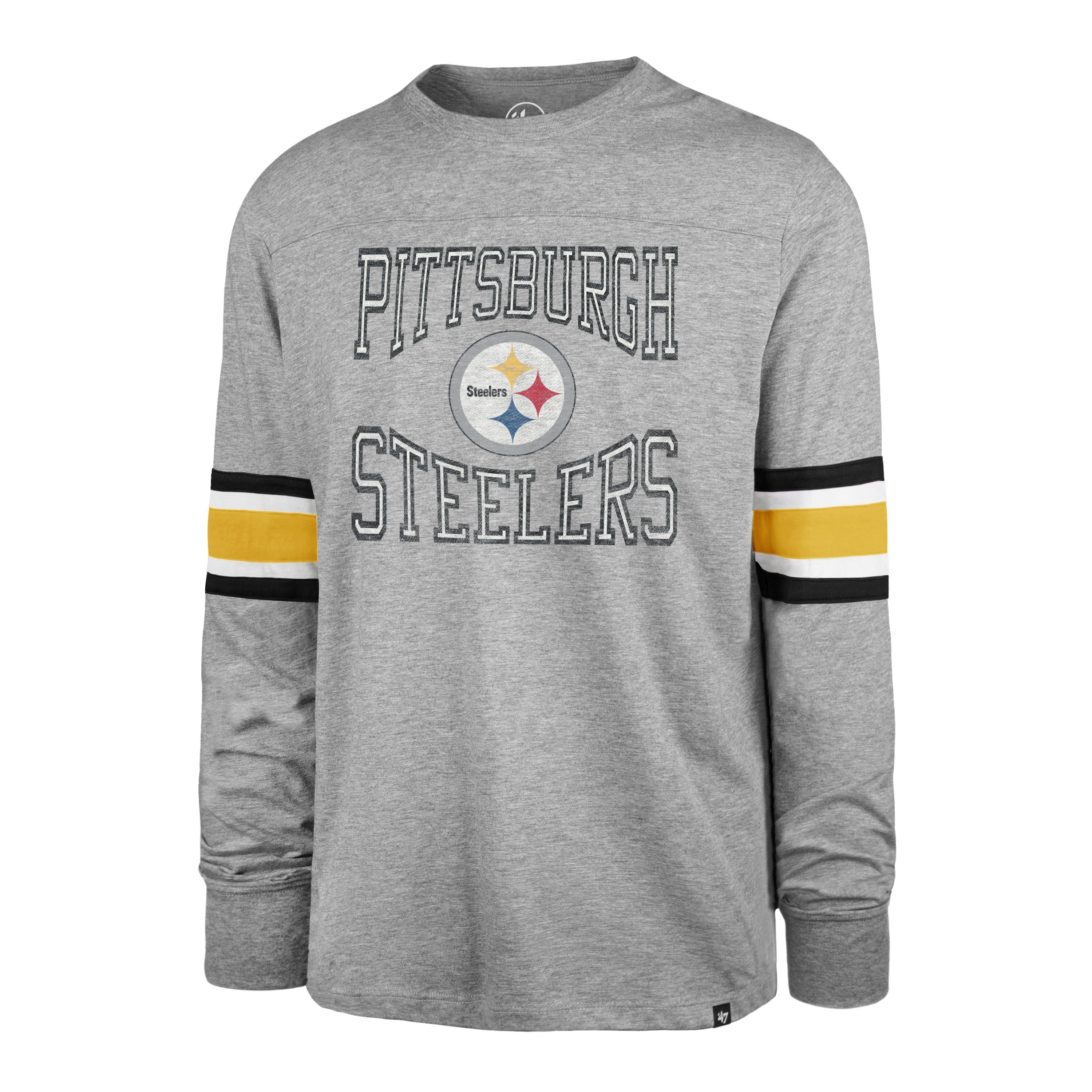 PITTSBURGH STEELERS COVER TWO '47 BREX LONG SLEEVE TEE sold by 47