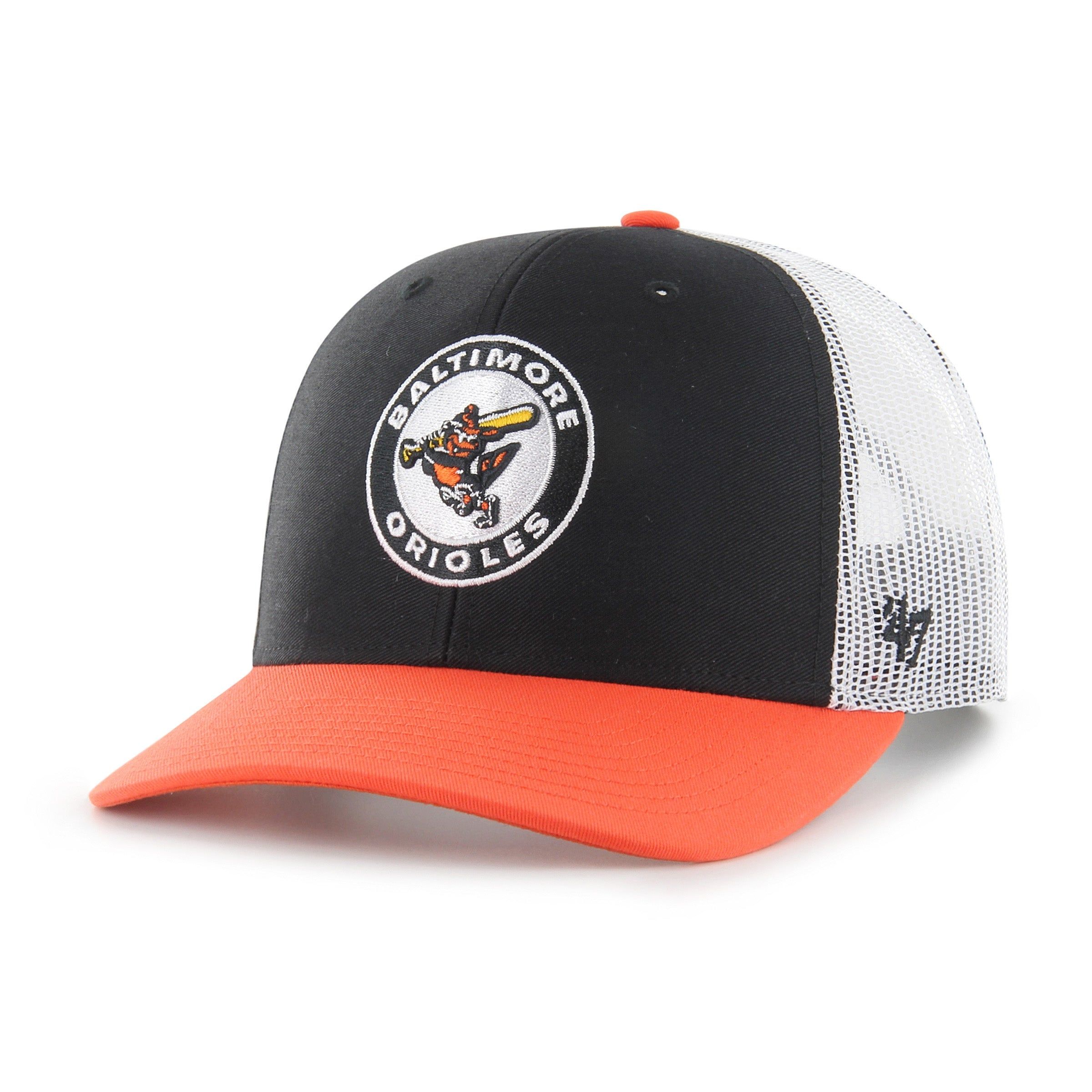BALTIMORE ORIOLES COOPERSTOWN SIDE NOTE '47 TRUCKER sold by 47 product image thumbnail 2