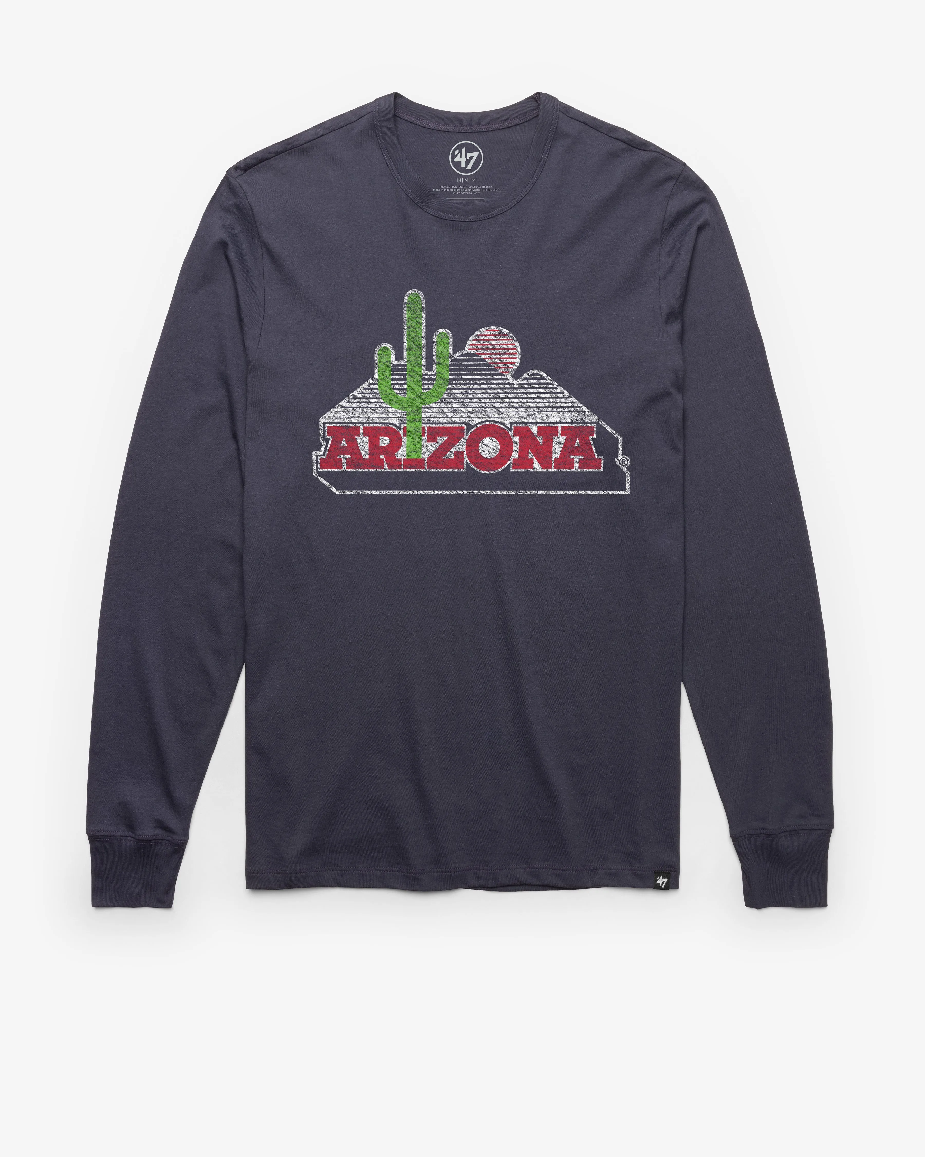 ARIZONA WILDCATS CACTUS VINTAGE PREMIER '47 FRANKLIN LONG SLEEVE TEE sold by 47