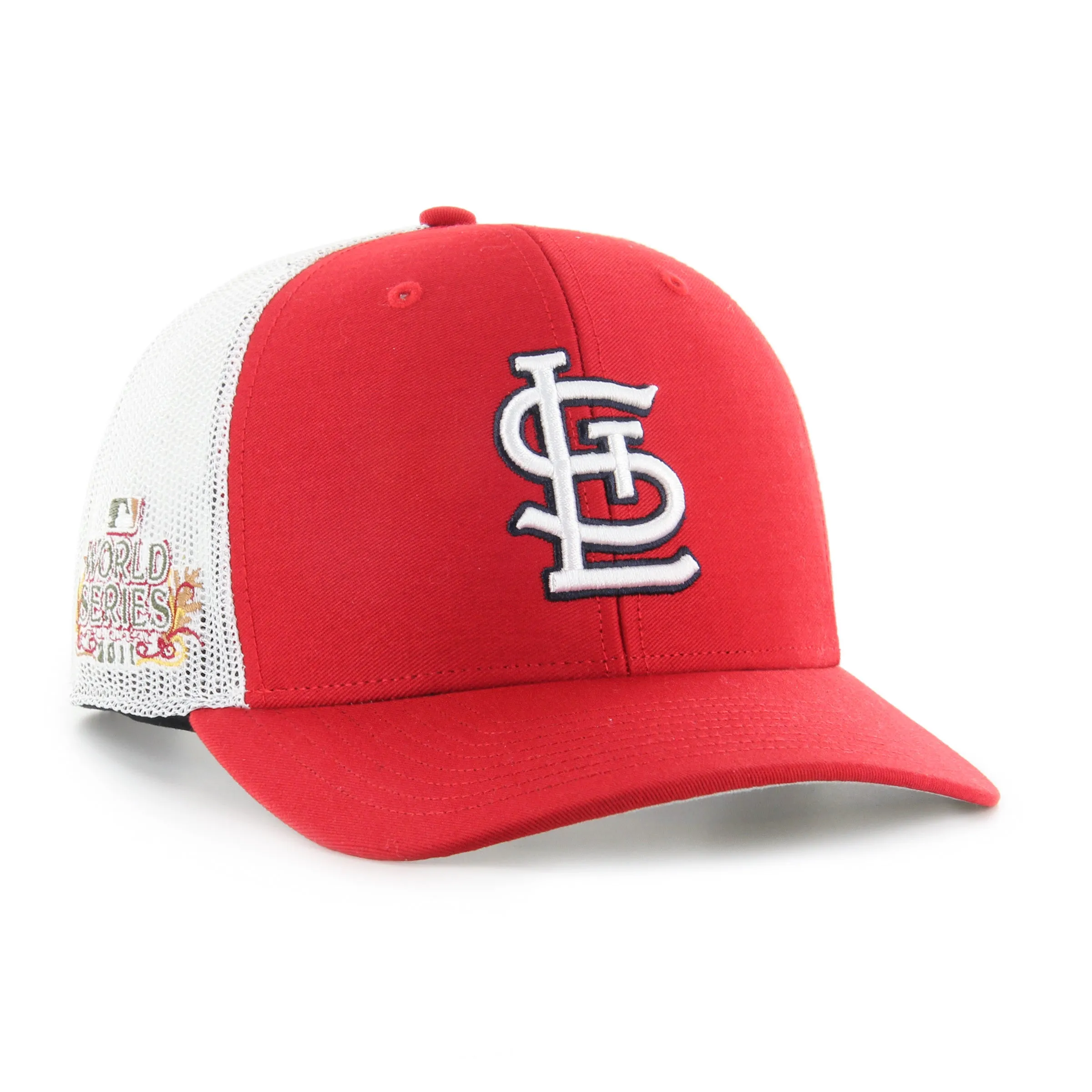 ST. LOUIS CARDINALS WORLD SERIES SURE SHOT '47 TRUCKER sold by 47