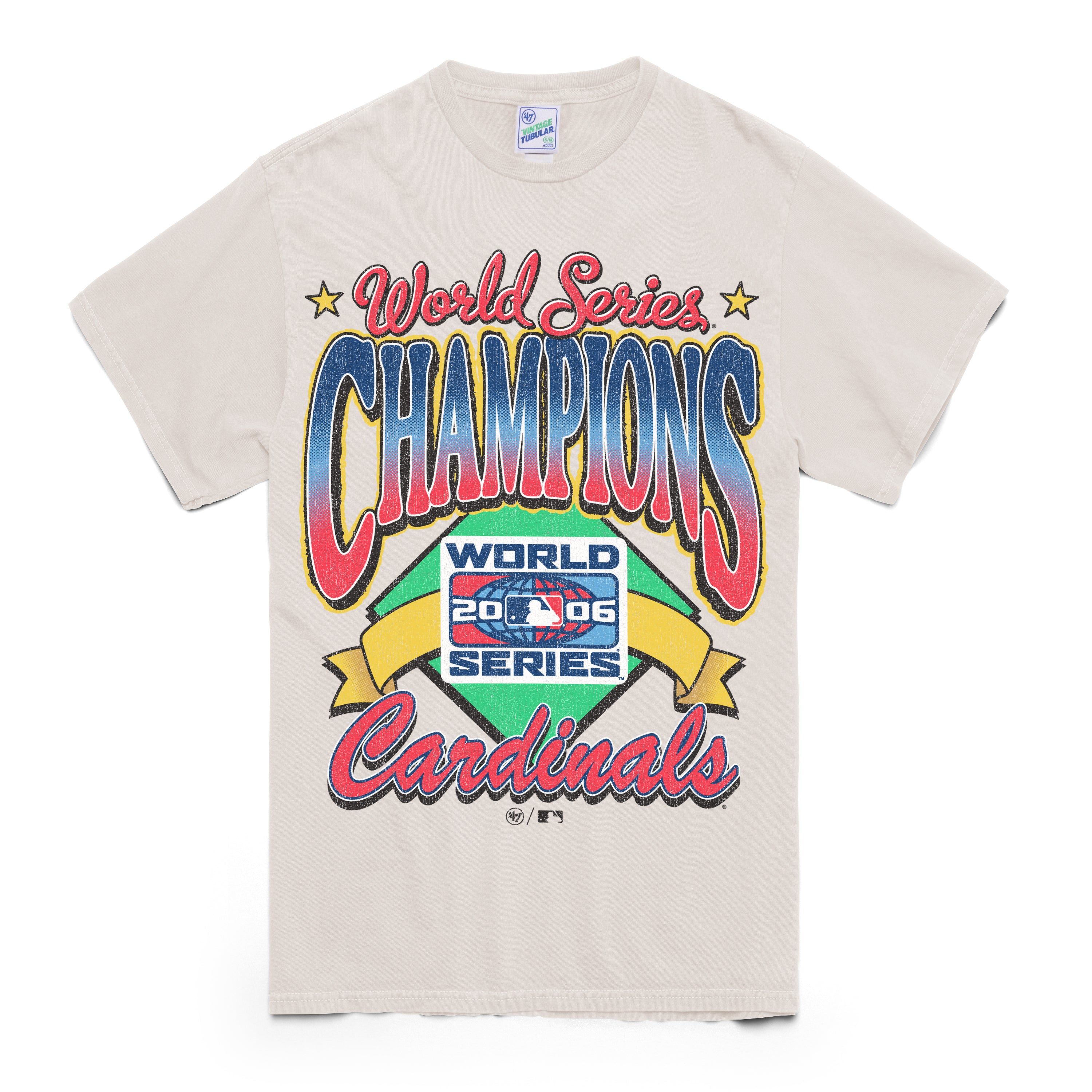 ST. LOUIS CARDINALS VIBE CHECK '47 VINTAGE TUBULAR BOYFRIEND TEE WOMENS sold by 47