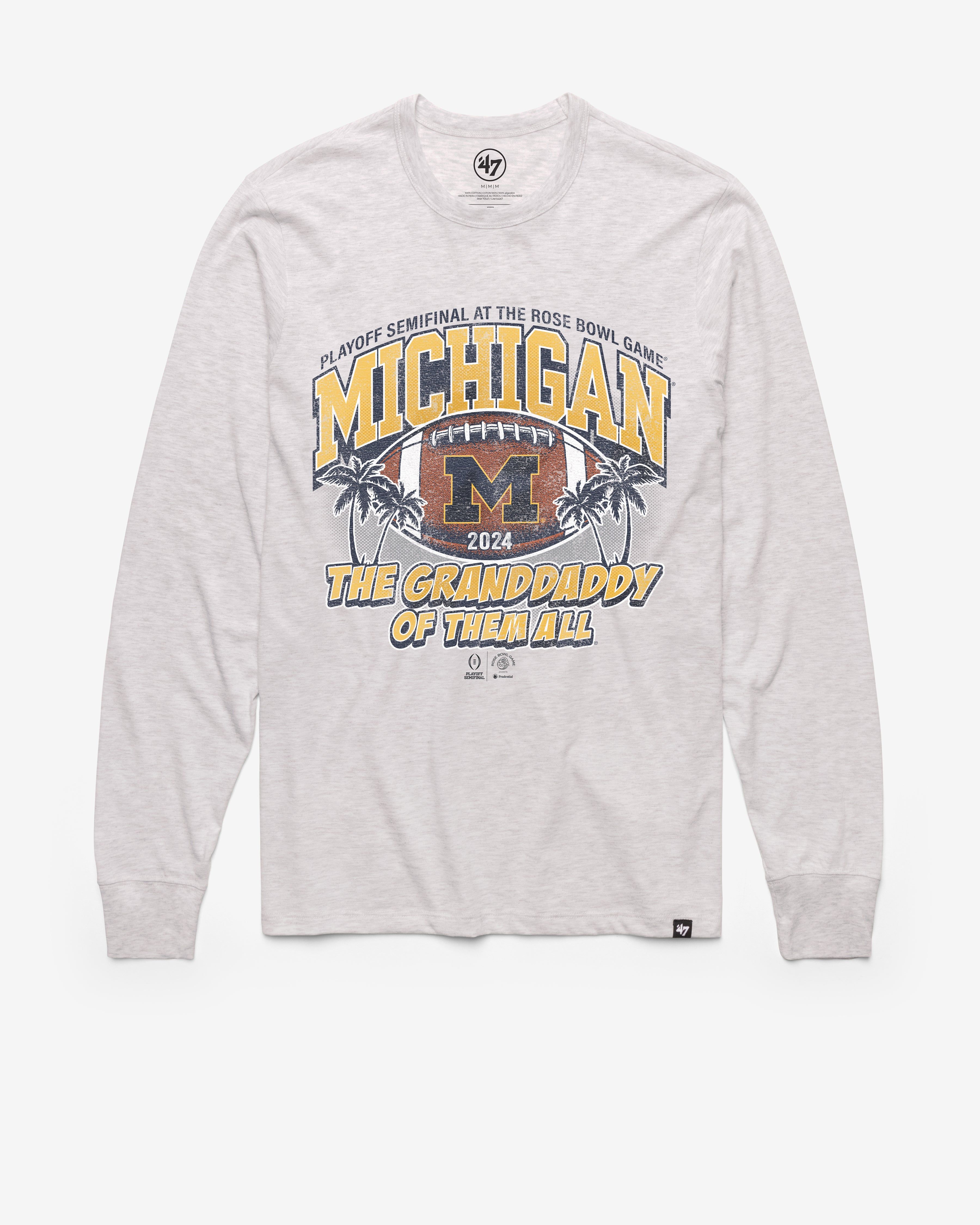 MICHIGAN WOLVERINES CFP SEMI FINAL '47 FRANKLIN LONG SLEEVE sold by 47