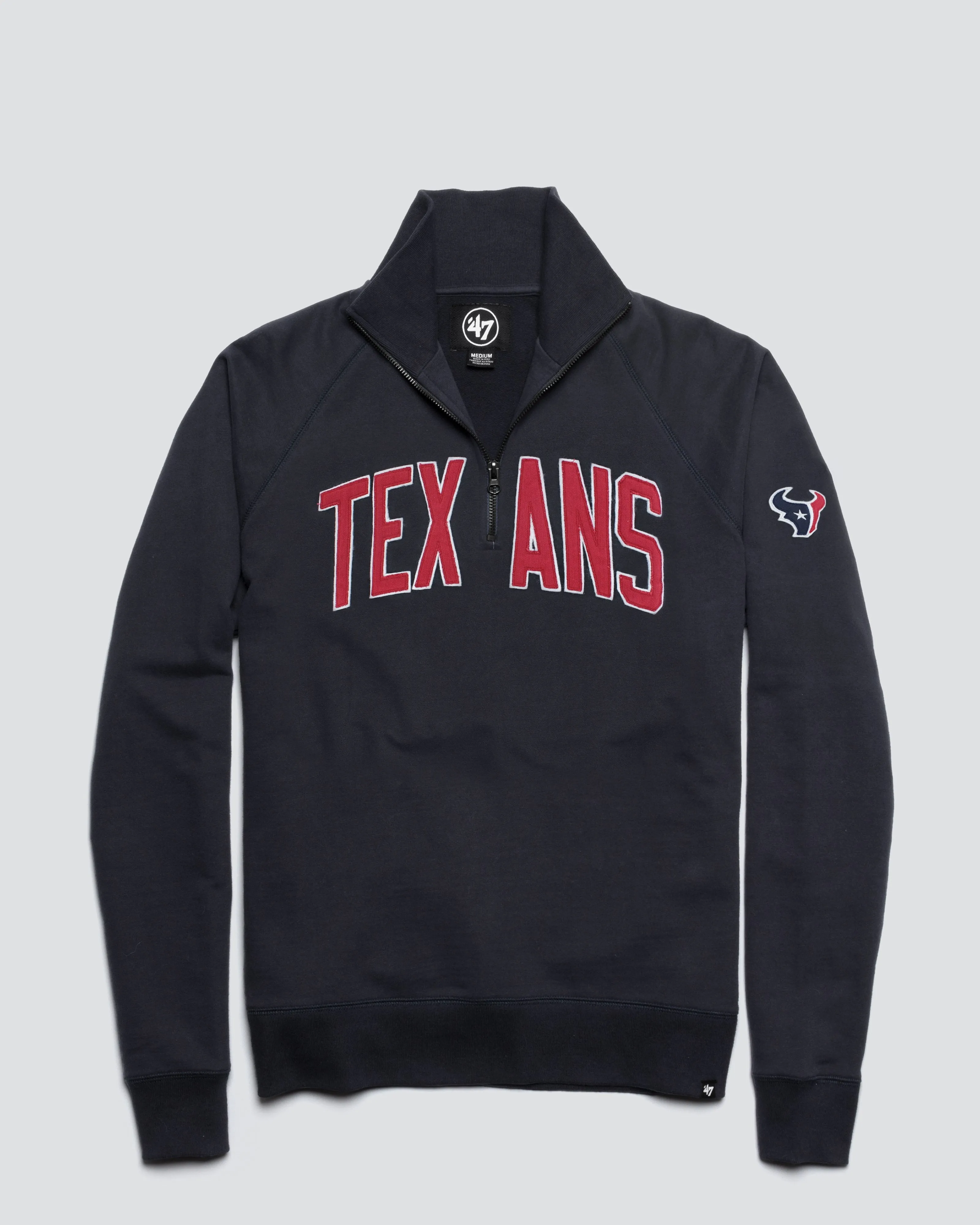 HOUSTON TEXANS BANKS '47 HARRIS SCRIMMAGE 1/4 ZIP sold by 47