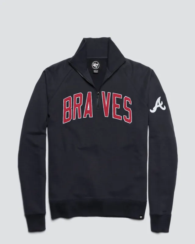 ATLANTA BRAVES BANKS '47 HARRIS SCRIMMAGE 1/4 ZIP sold by 47