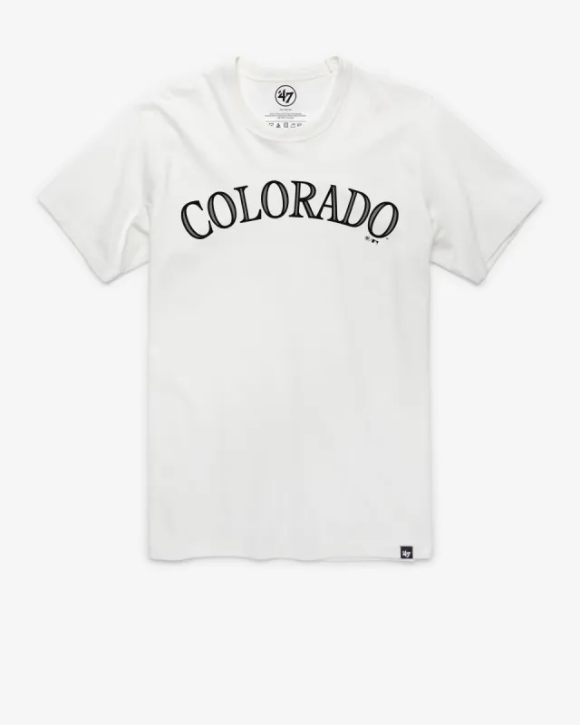 COLORADO ROCKIES WORDMARK '47 FRANKLIN TEE sold by 47