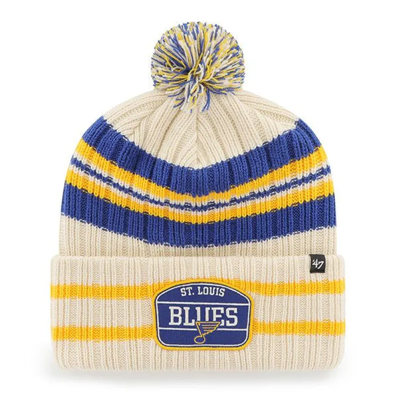 ST. LOUIS BLUES VINTAGE HONE PATCH '47 CUFF KNIT sold by 47
