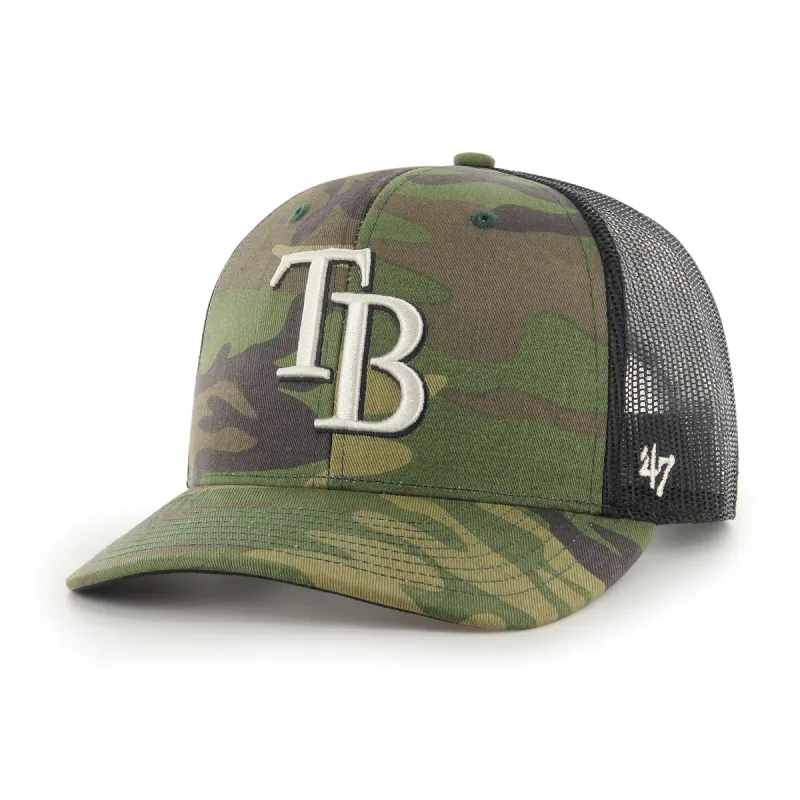 TAMPA BAY RAYS CAMO '47 TRUCKER sold by 47