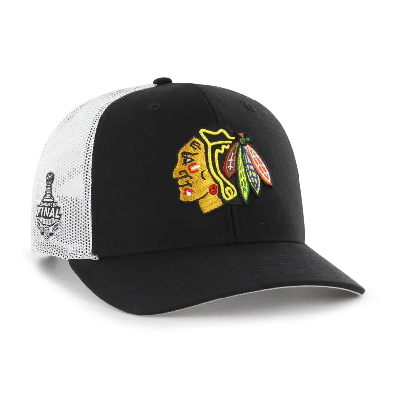 CHICAGO BLACKHAWKS VINTAGE STANLEY SURE SHOT '47 TRUCKER sold by 47