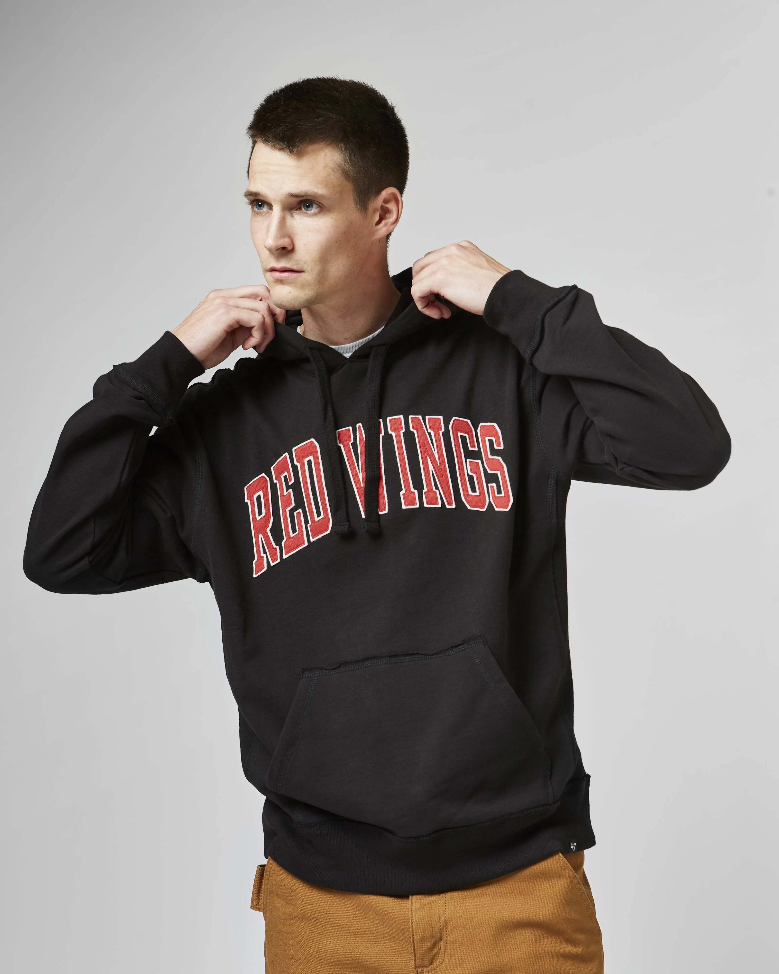 DETROIT RED WINGS RELIC '47 HARRIS SCRIMMAGE HOOD sold by 47 product image thumbnail 3